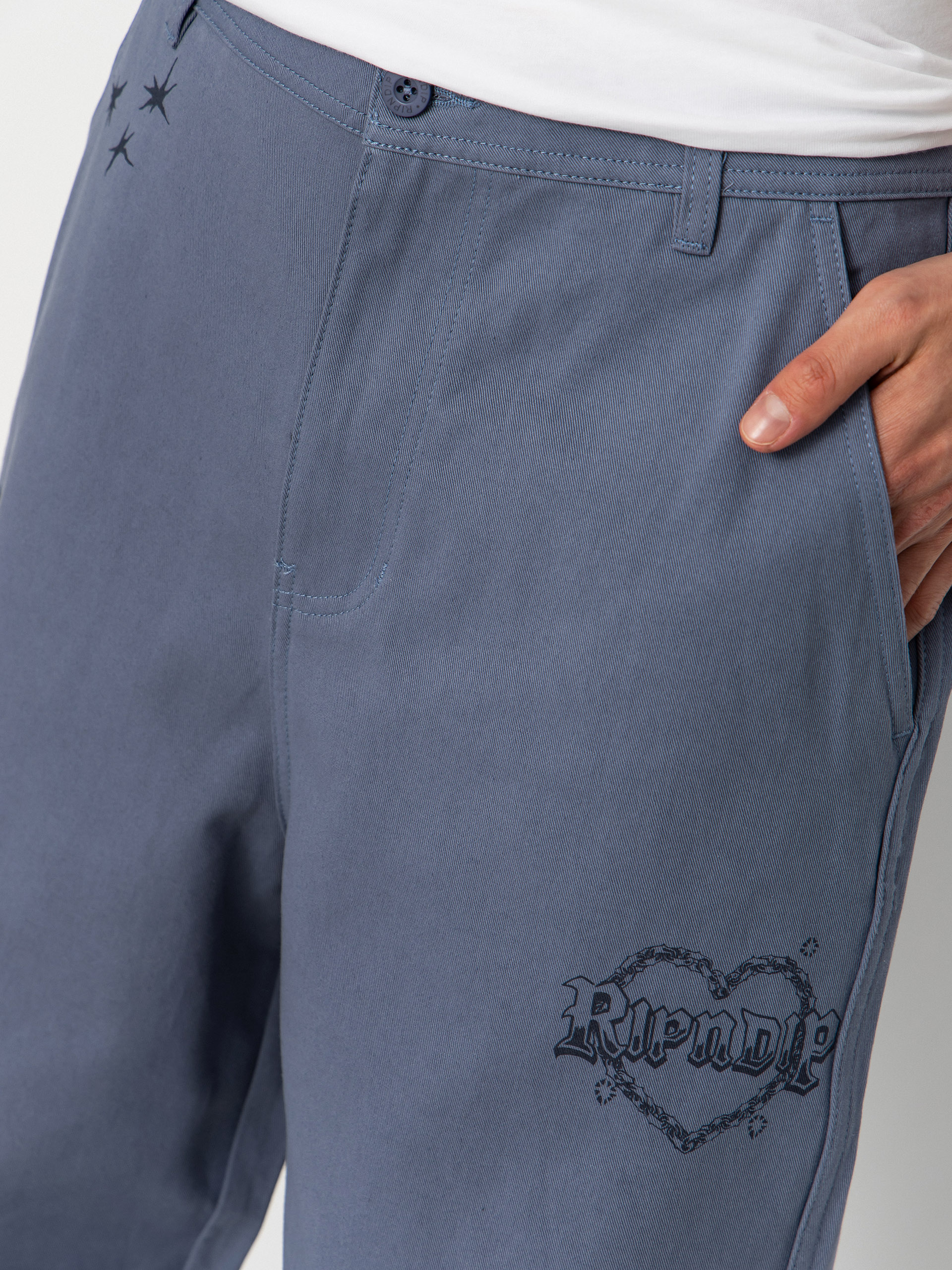 Spodnie RipNDip Westside Wide Fit (slate)