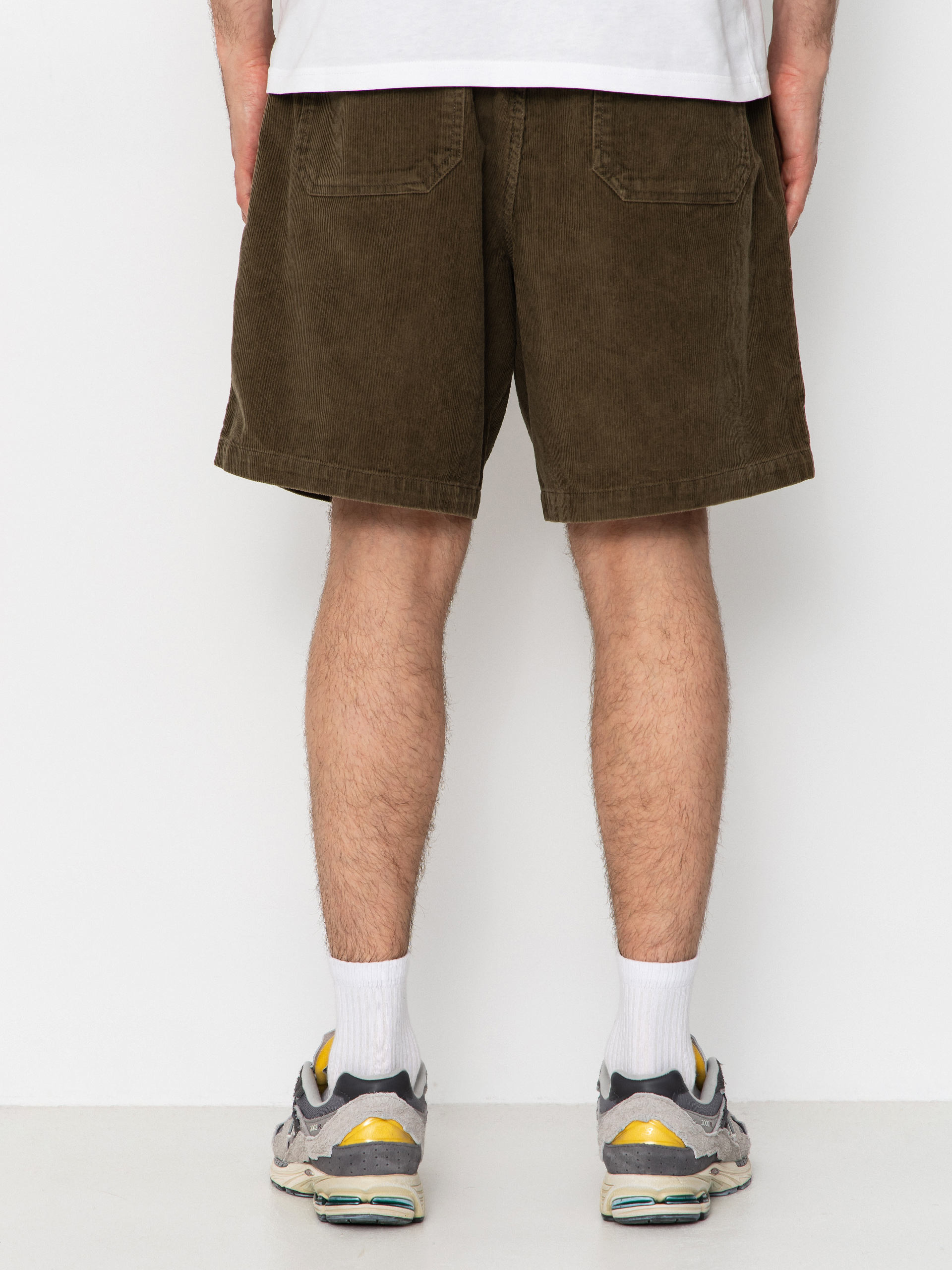 Szorty OBEY Horizon (canteen faded wash)