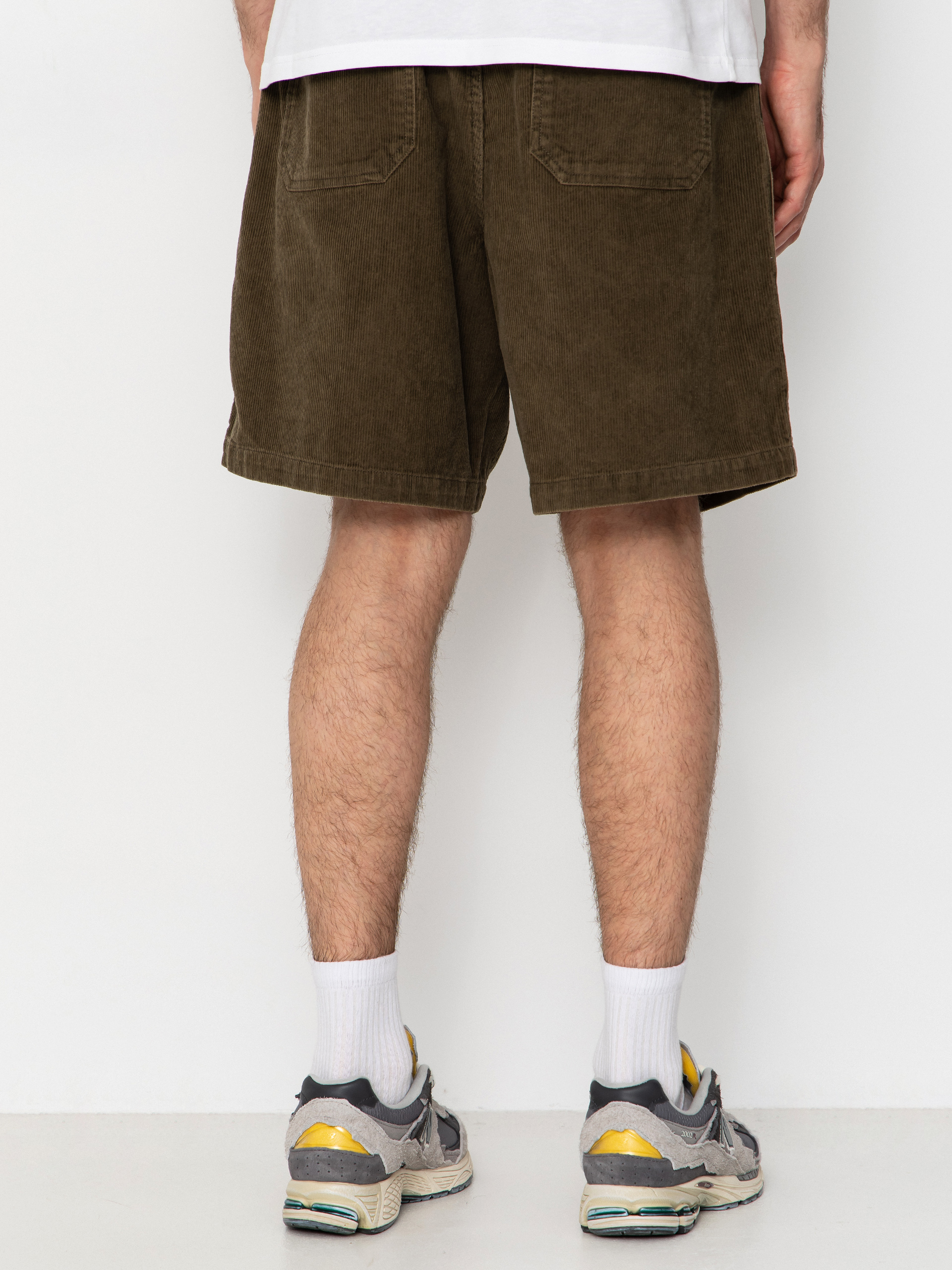 Szorty OBEY Horizon (canteen faded wash)
