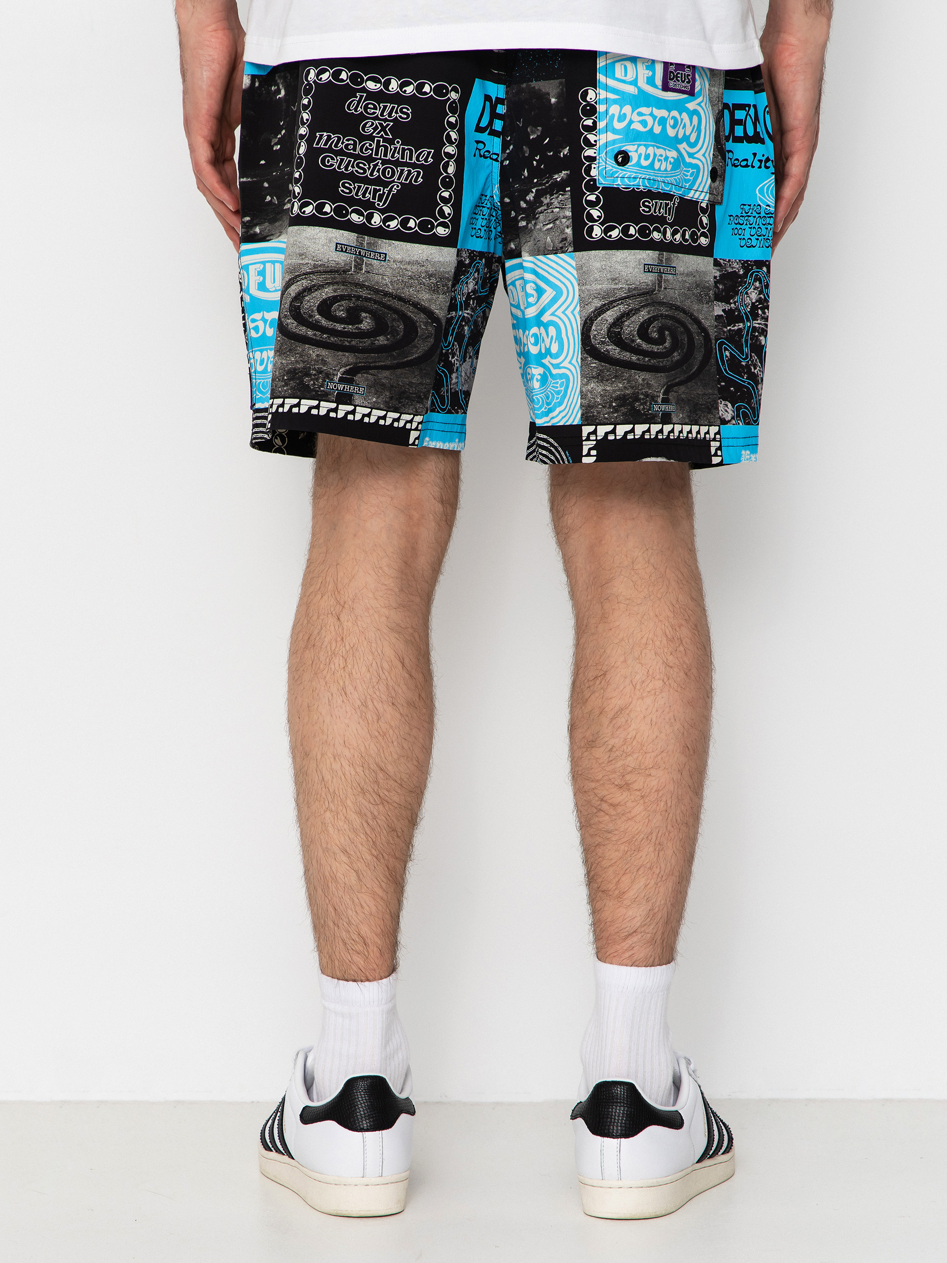 Szorty Deus Ex Machina Washed Away Swim (caviar)