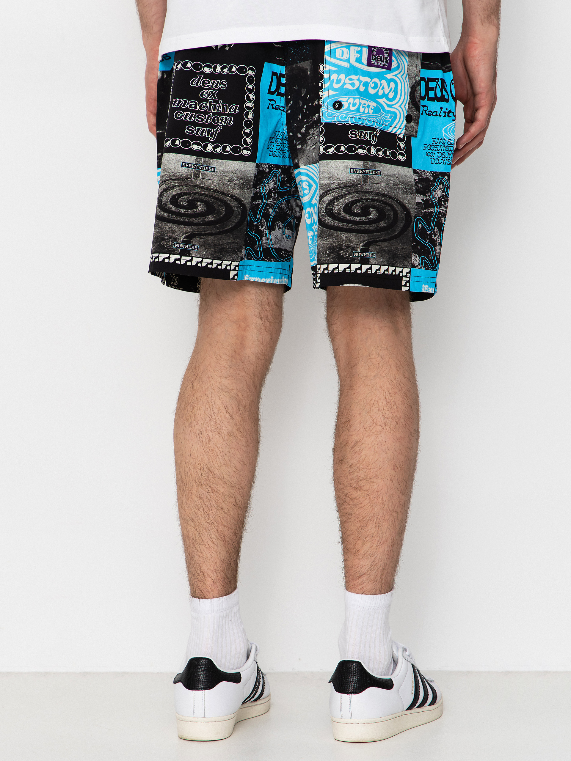 Szorty Deus Ex Machina Washed Away Swim (caviar)