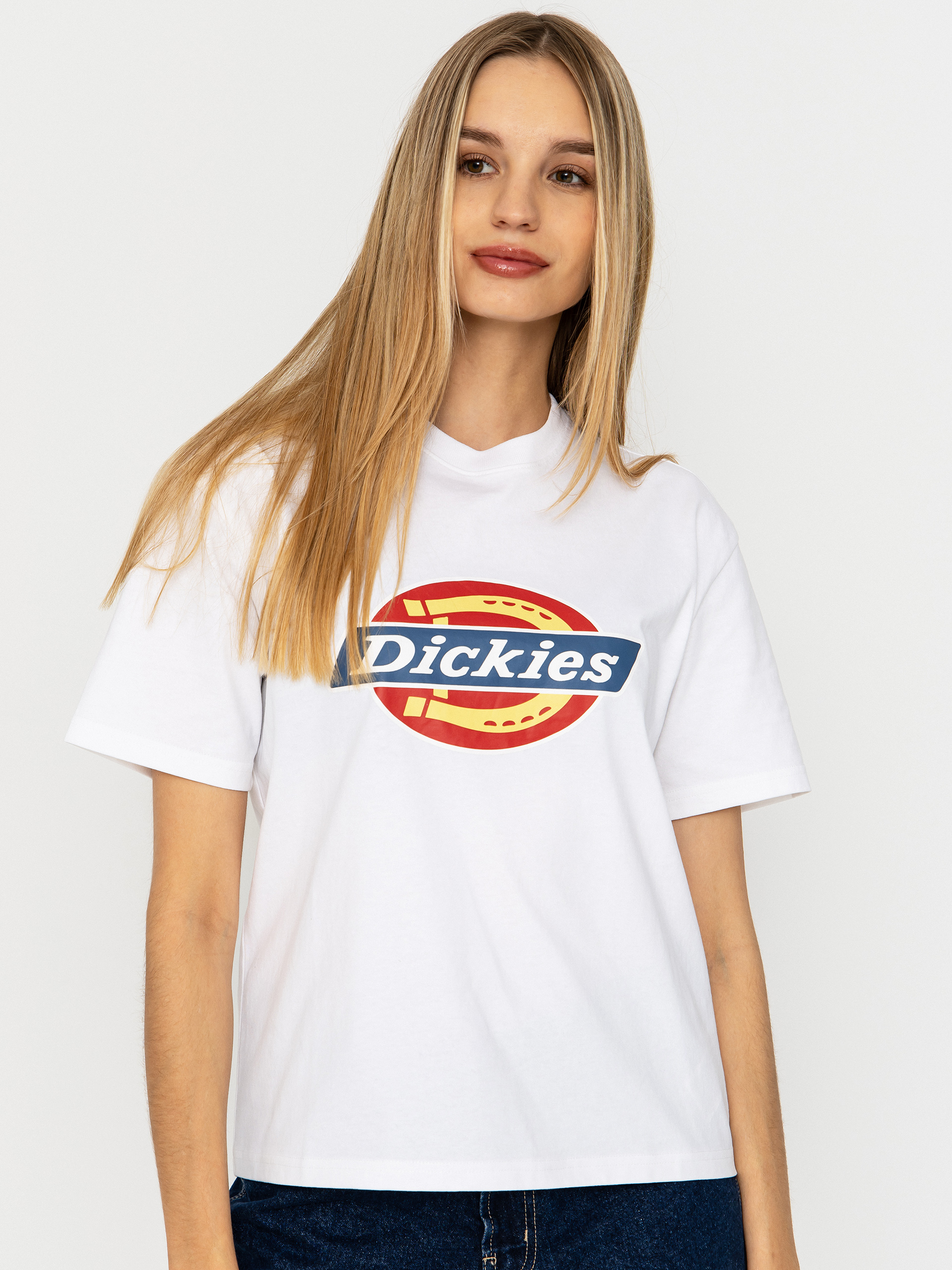 T-shirt Dickies Icon Logo Wmn (white)