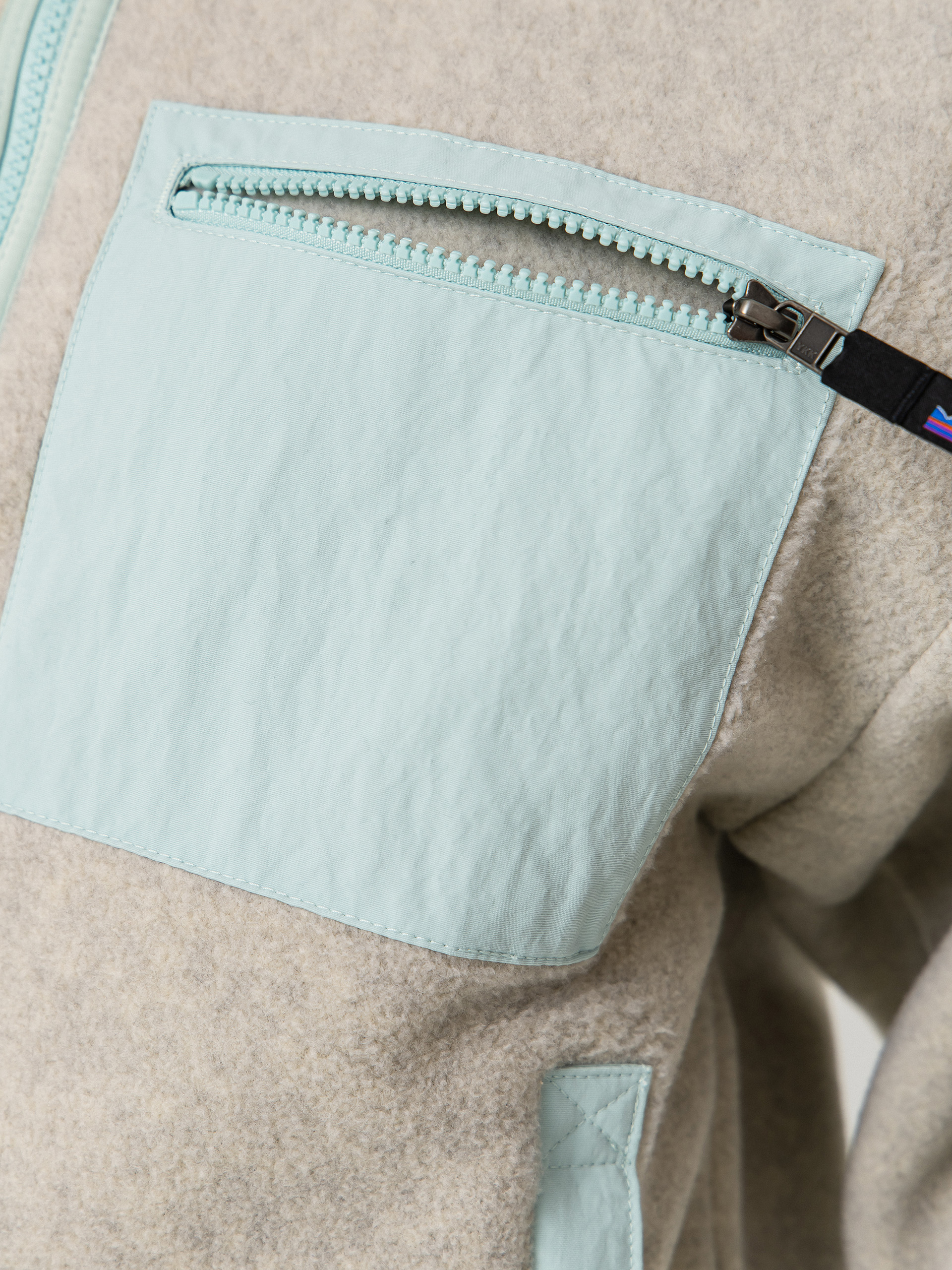 Damski Polar Patagonia Synchilla (oatmeal heather w/thin ice)