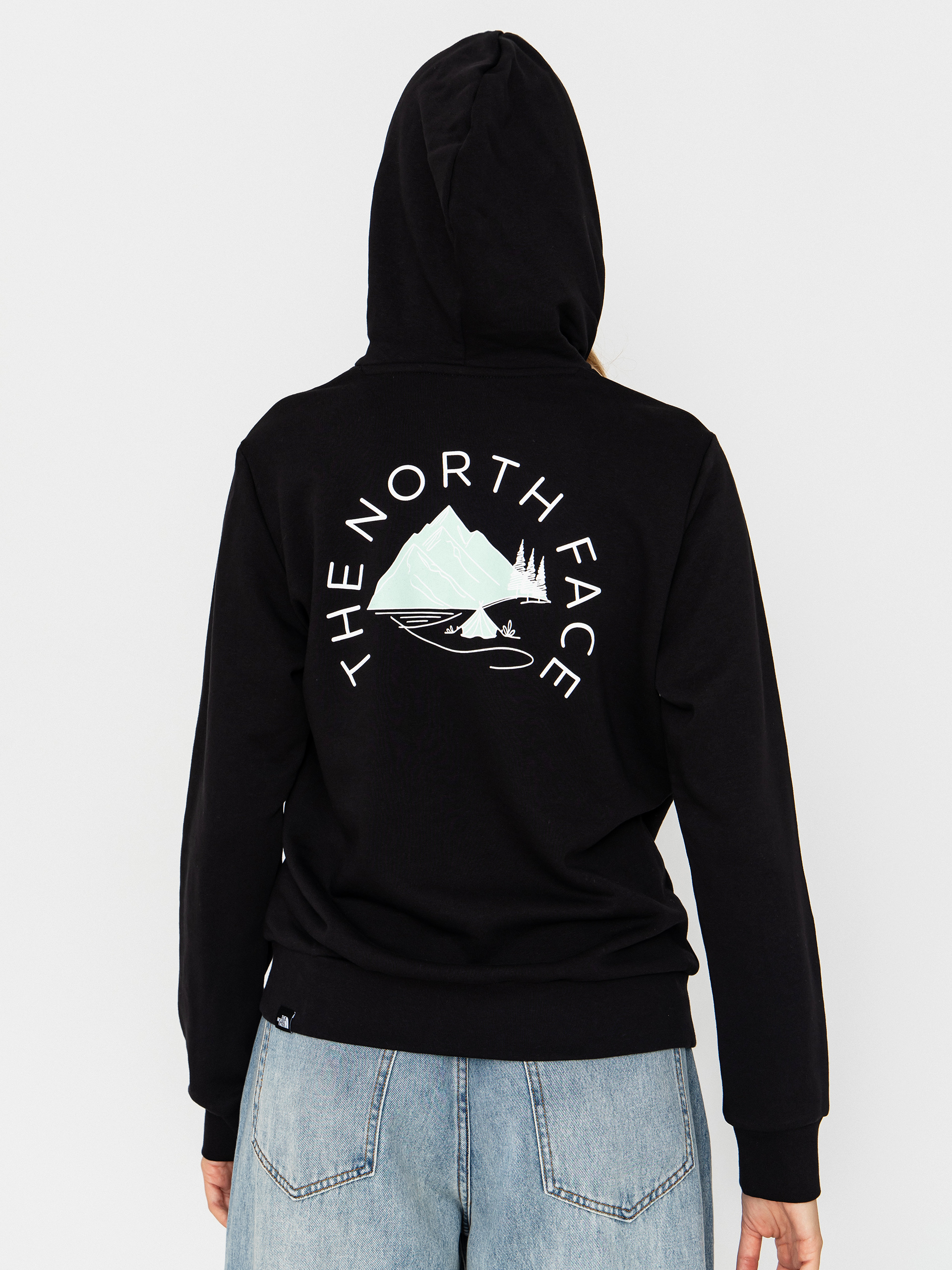 Bluza z kapturem The North Face Monte HD Wmn (tnf black)