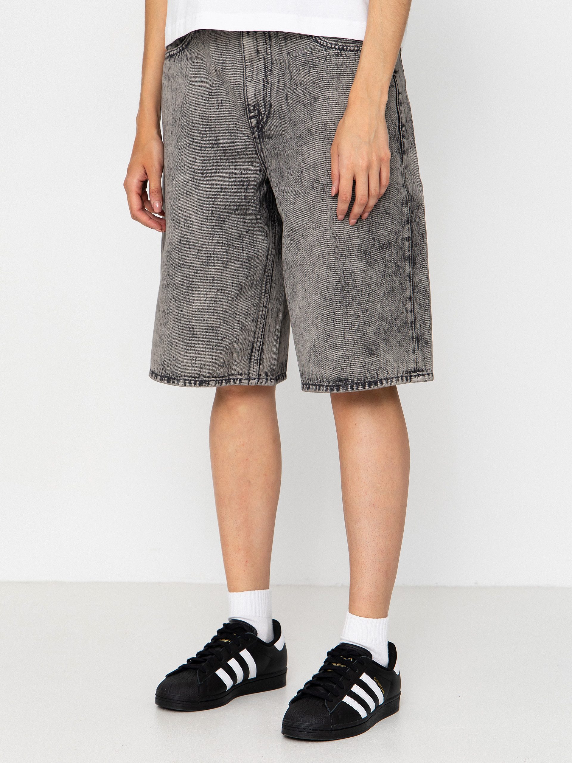 Szorty Volcom Beeggy Wmn (grey vintage)