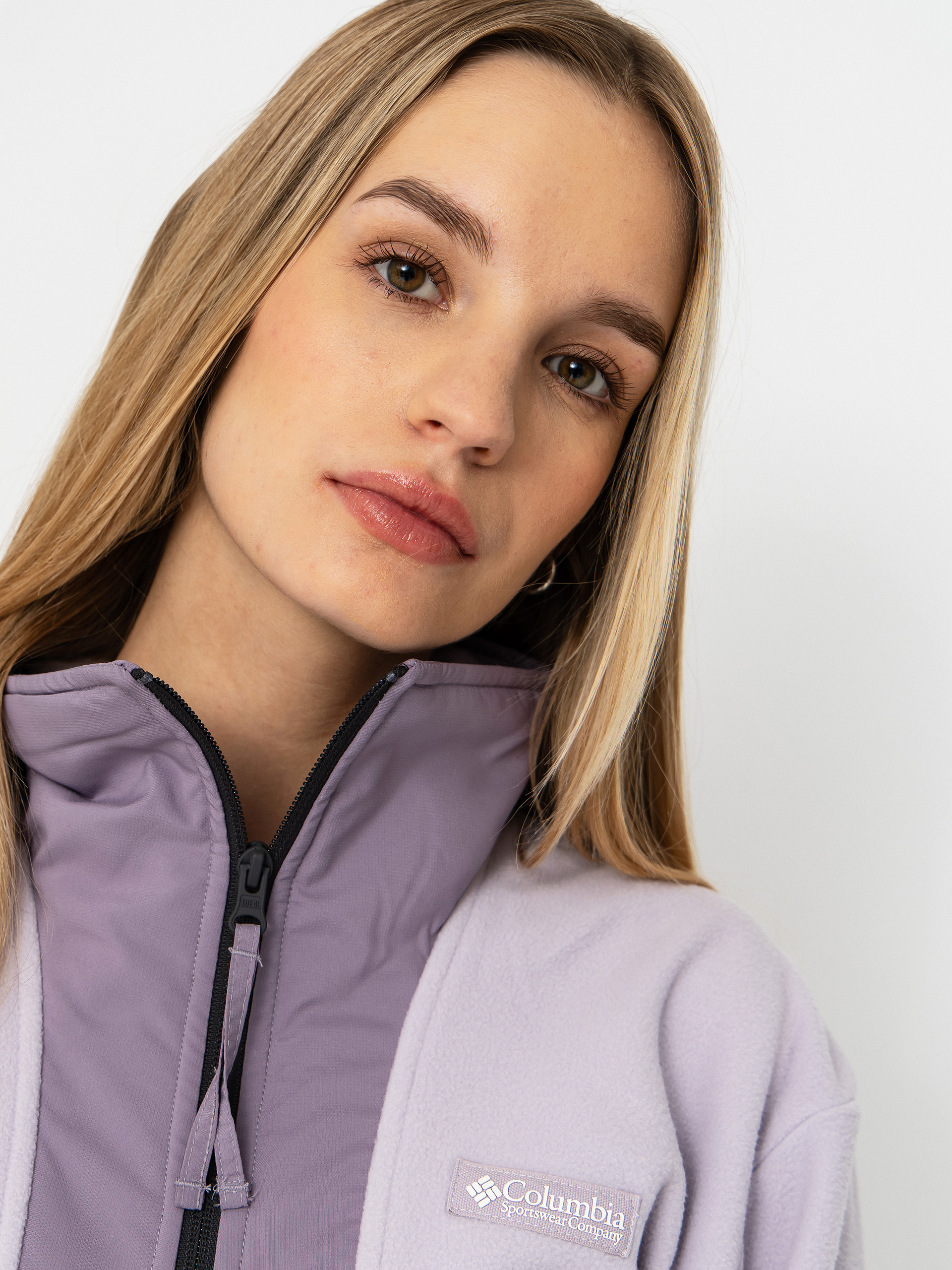 Damski Polar Columbia Sequoia Grove Full Zip (lavender pearl/shale purple)