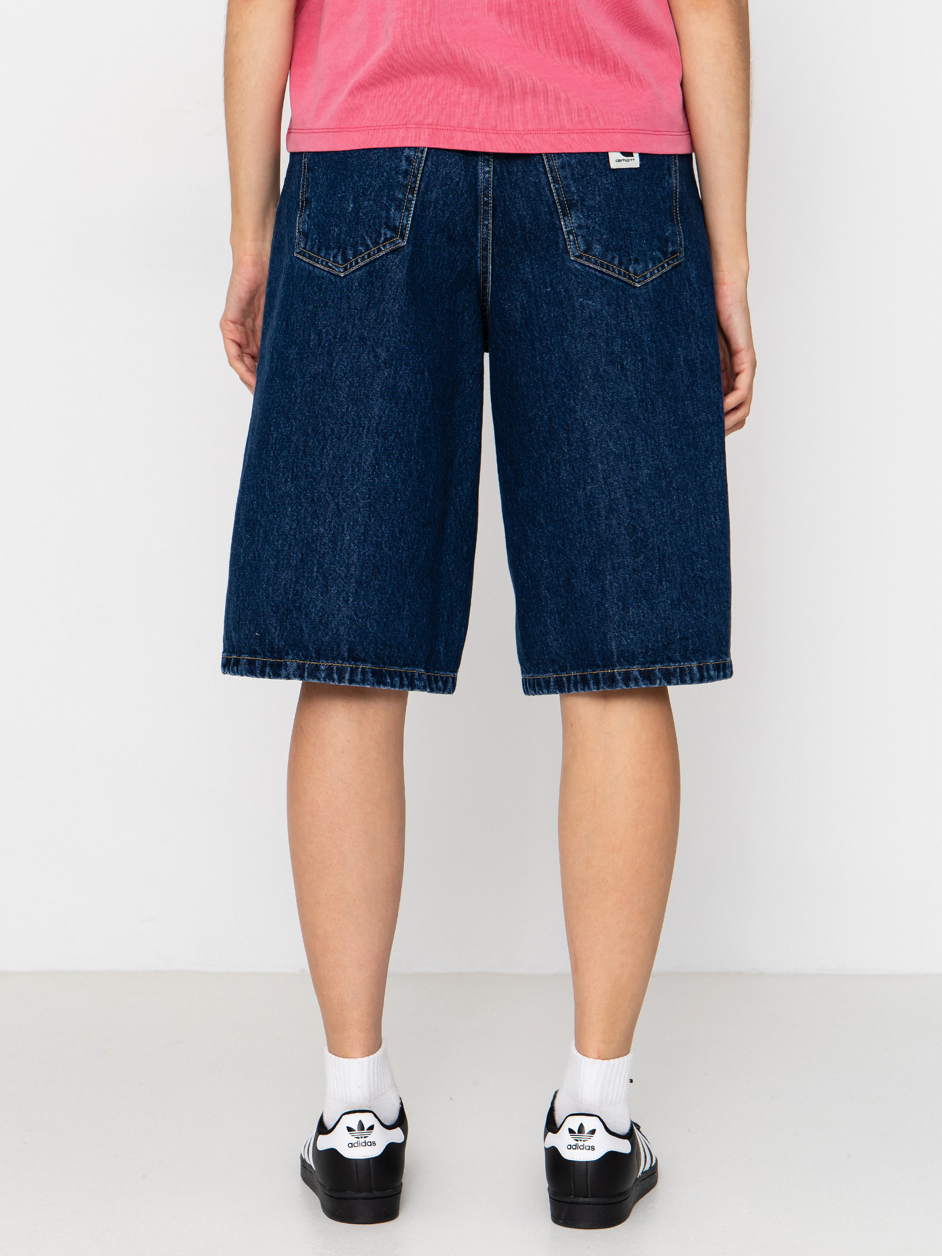 Szorty Carhartt WIP Belmont Wmn (blue stone washed)