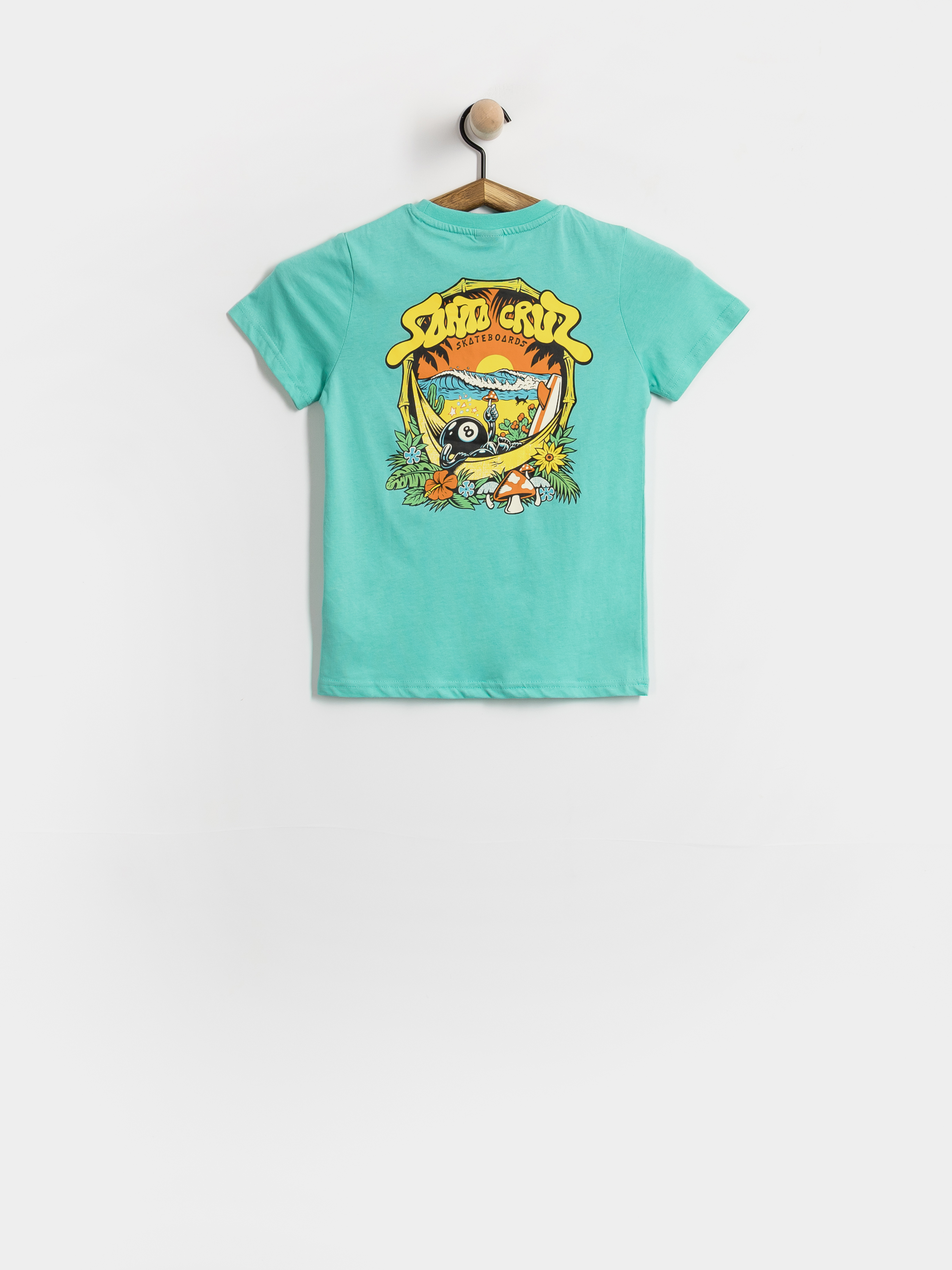 T-shirt Santa Cruz Winkowski 8Baller Trip JR (pool blue)