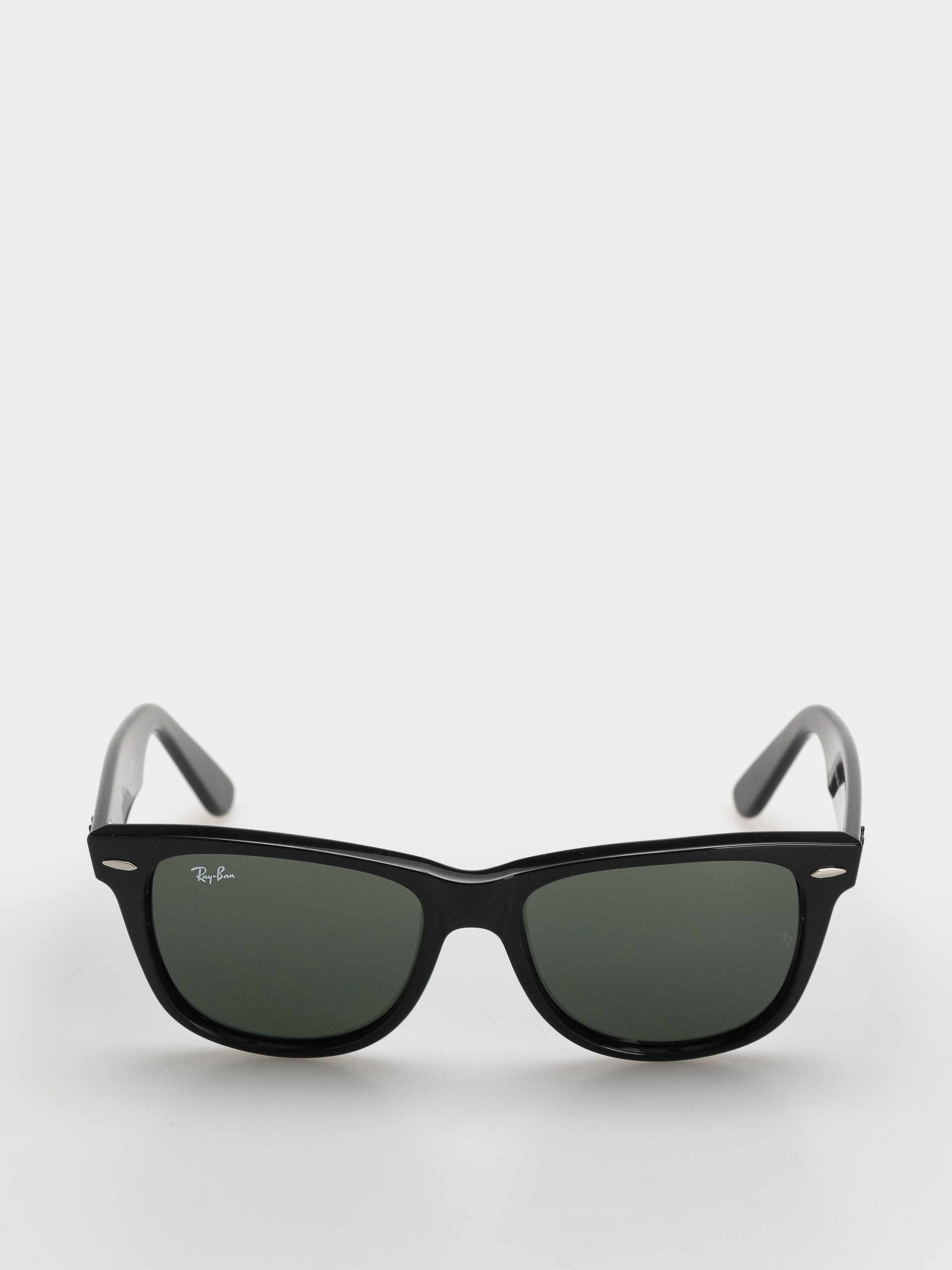 Okulary przeciwsłoneczne Ray-Ban Original Wayfarer Classic (polerowany czarny/zielone g-15)