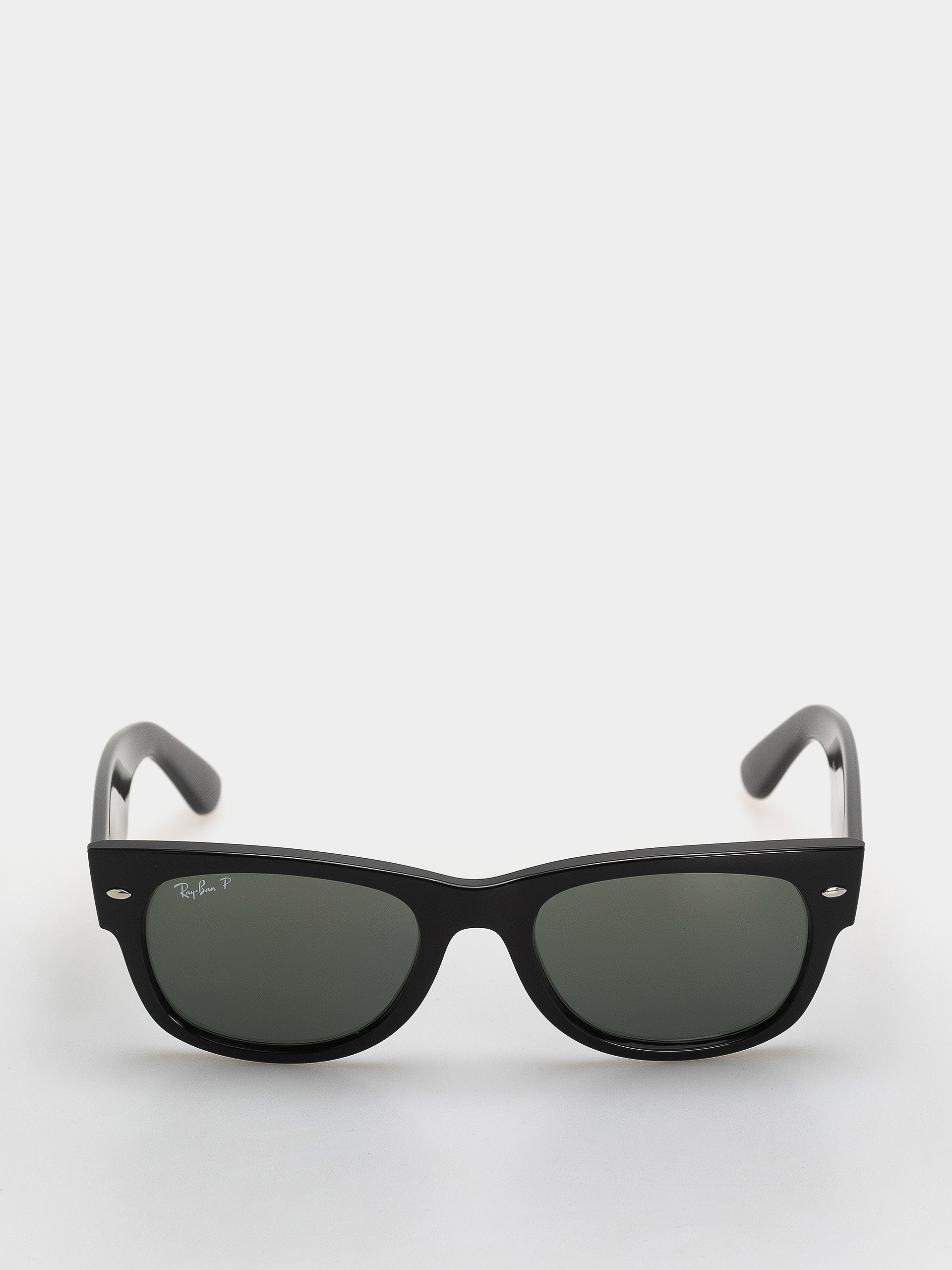 Okulary przeciwsłoneczne Ray-Ban Mega Wayfarer Ii (polerowany czarny/zielone z polaryzacją)