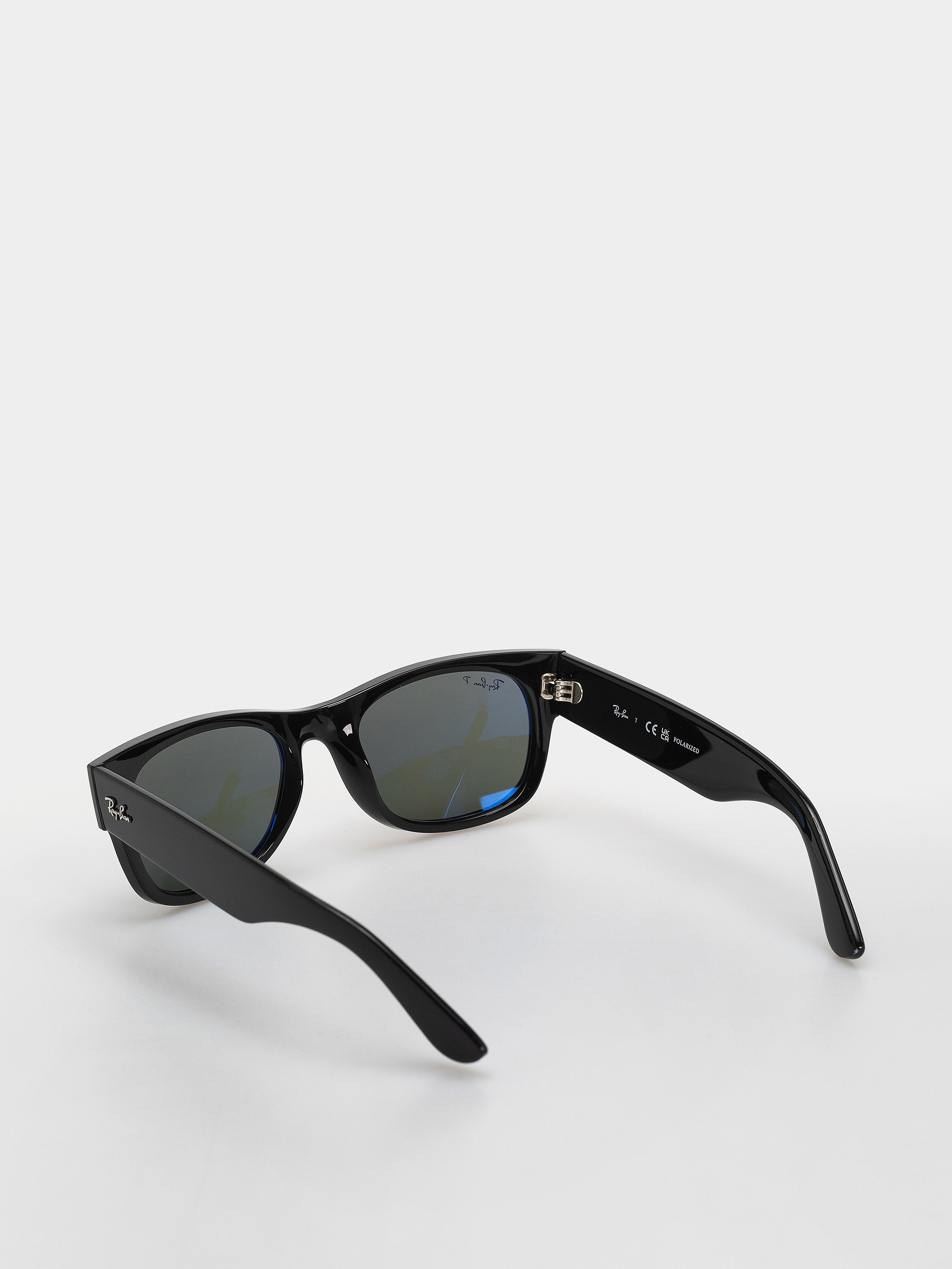 Okulary przeciwsłoneczne Ray-Ban Mega Wayfarer Ii (polerowany czarny/zielone z polaryzacją)