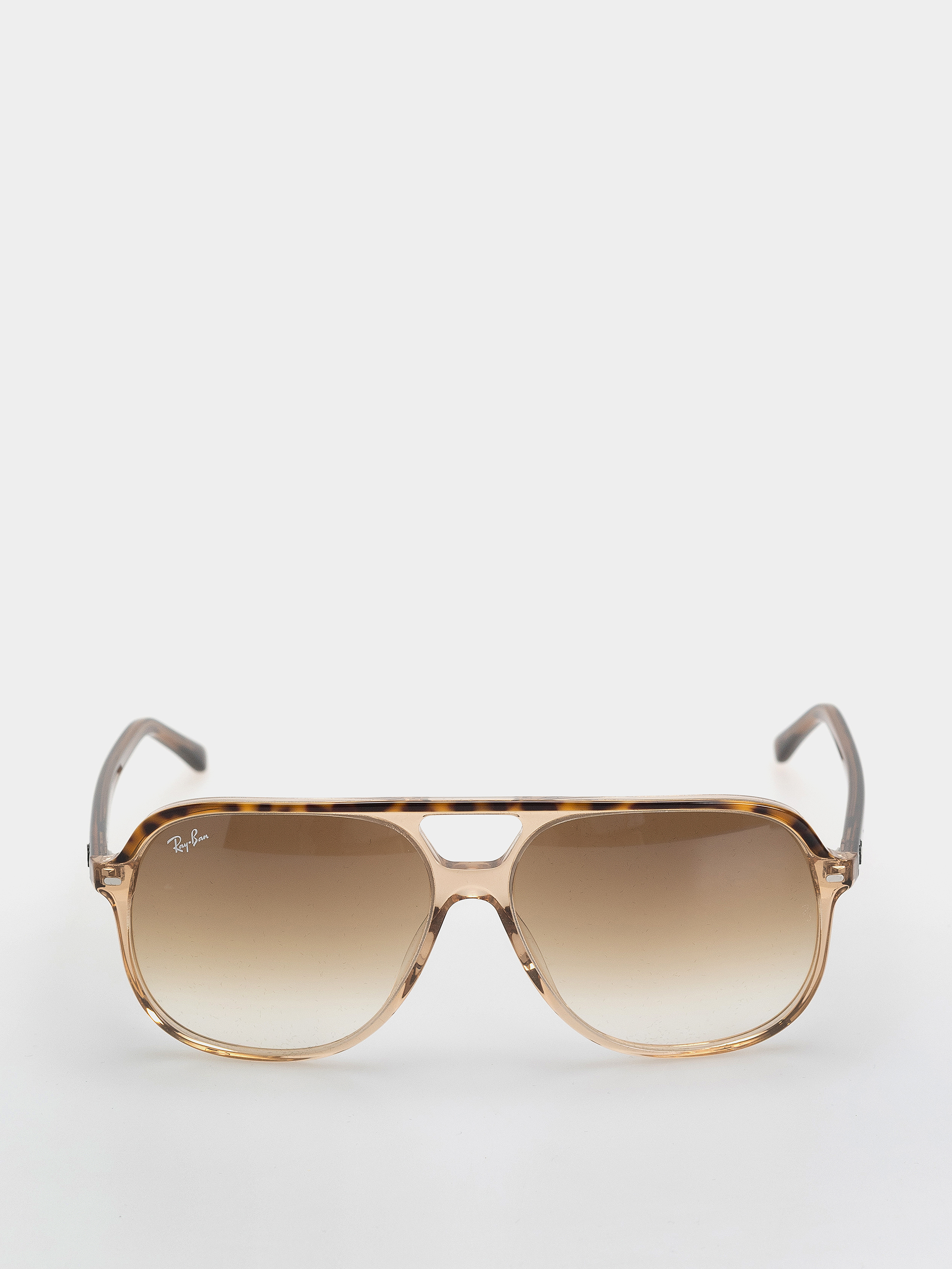 Okulary przeciwsłoneczne Ray-Ban Bill (polerowany hawana przezroczyste brązowe/jasnobrązowy gradalny)