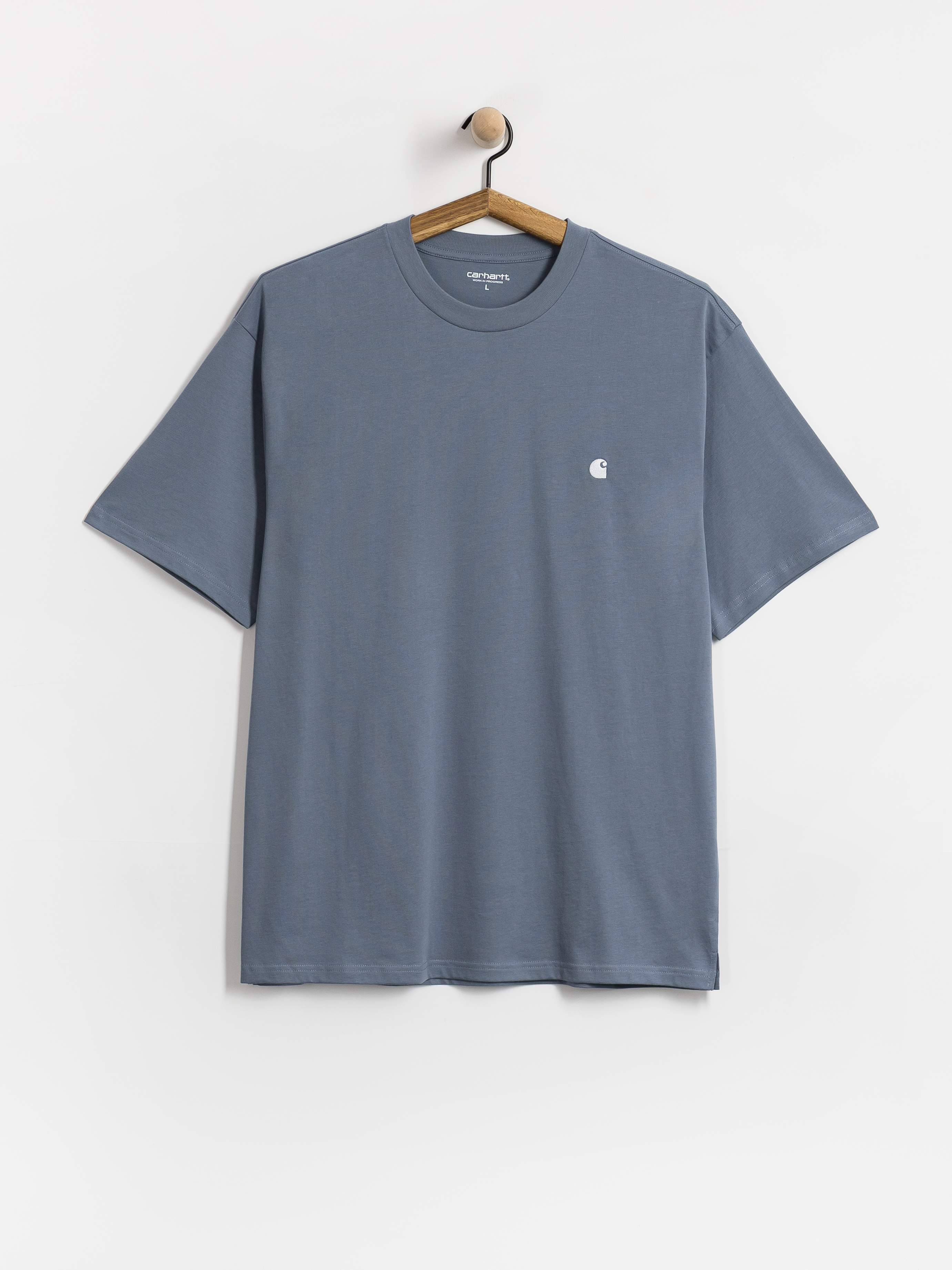 T-shirt Carhartt WIP Madison (shady blue/white)