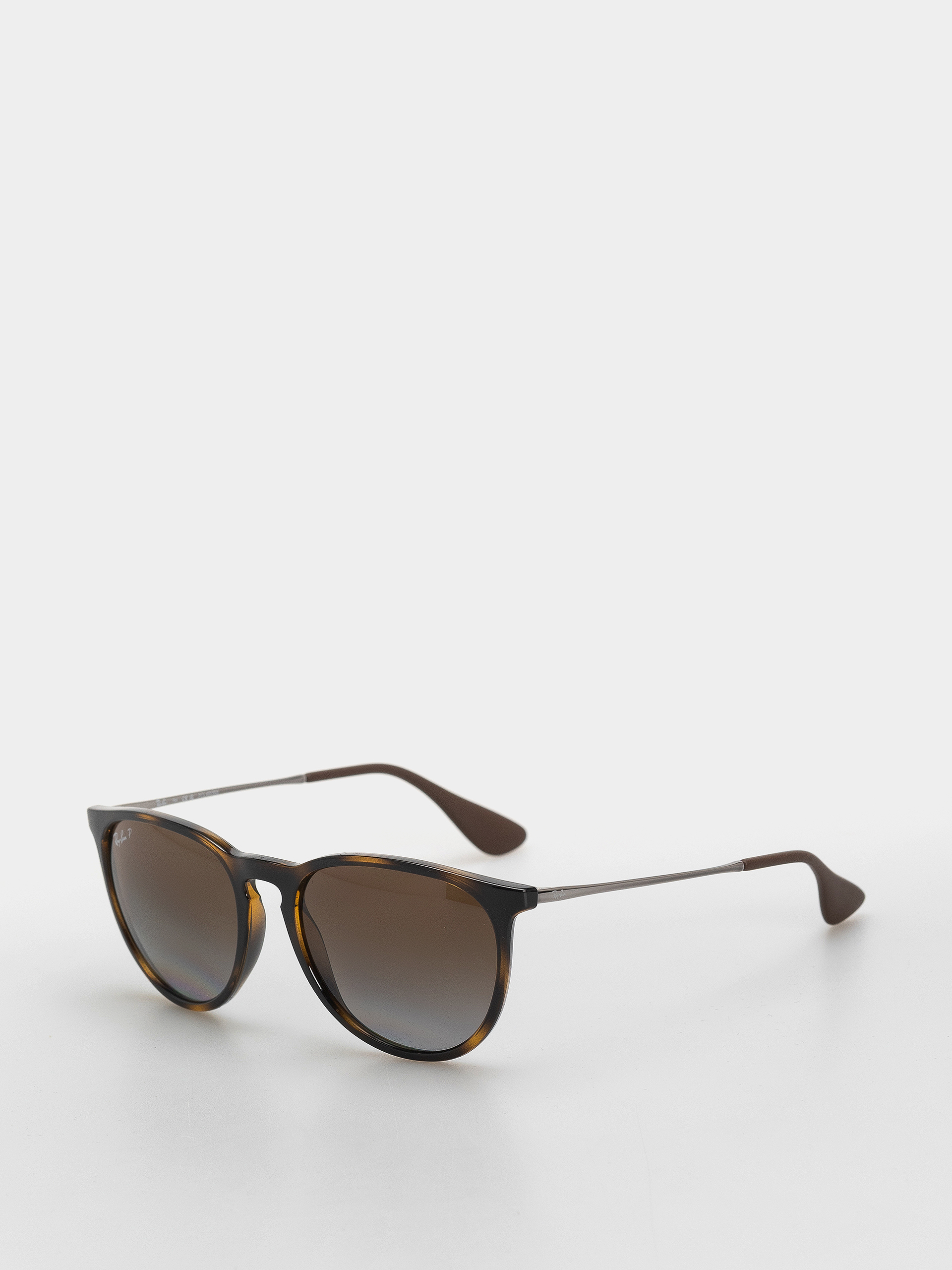 Okulary przeciwsłoneczne Ray-Ban Erika Classic (polerowany jasna havana/brązowe z polaryzacją)