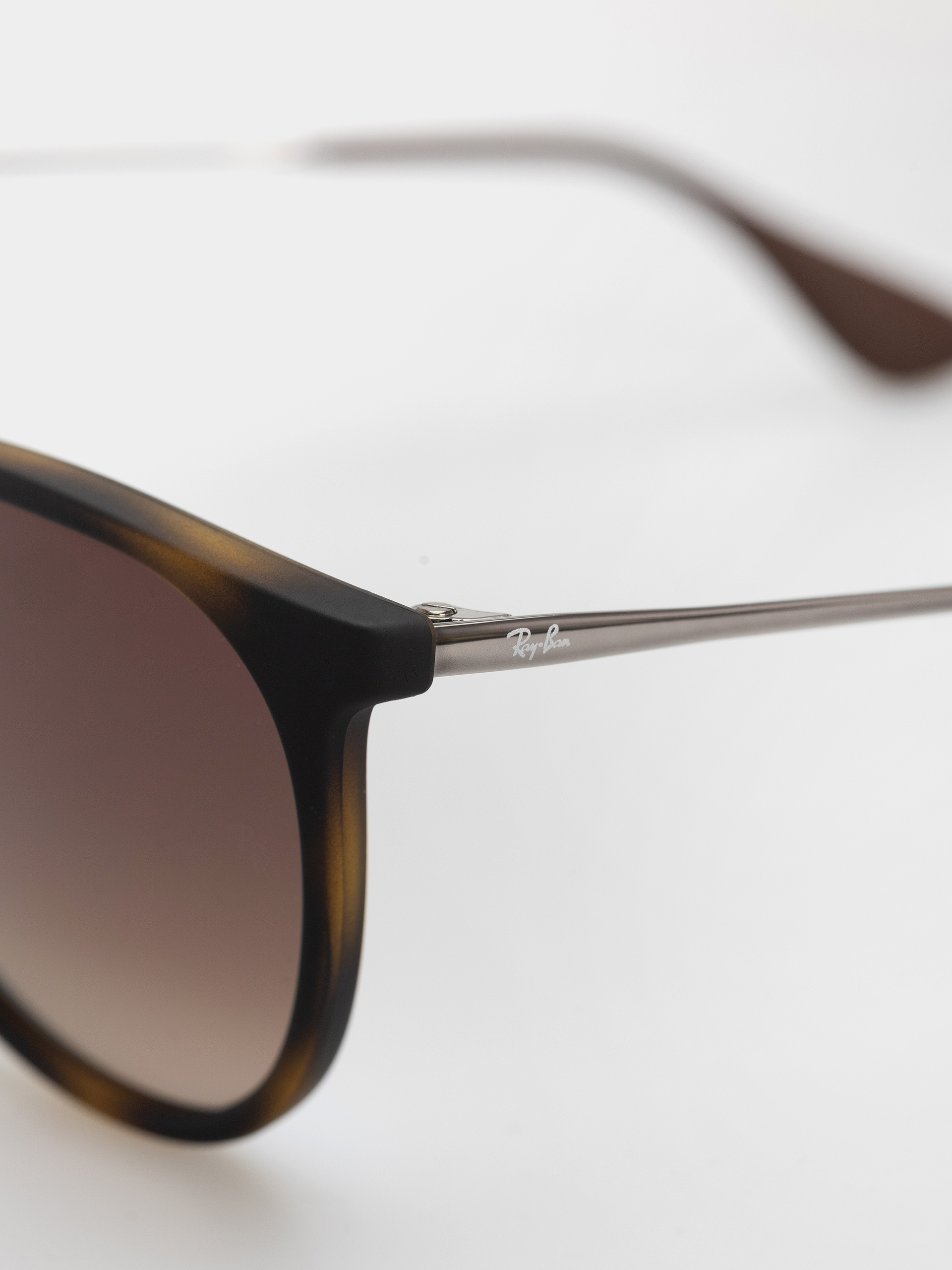 Okulary przeciwsłoneczne Ray-Ban Erika Classic (matowy havana/brązowy)