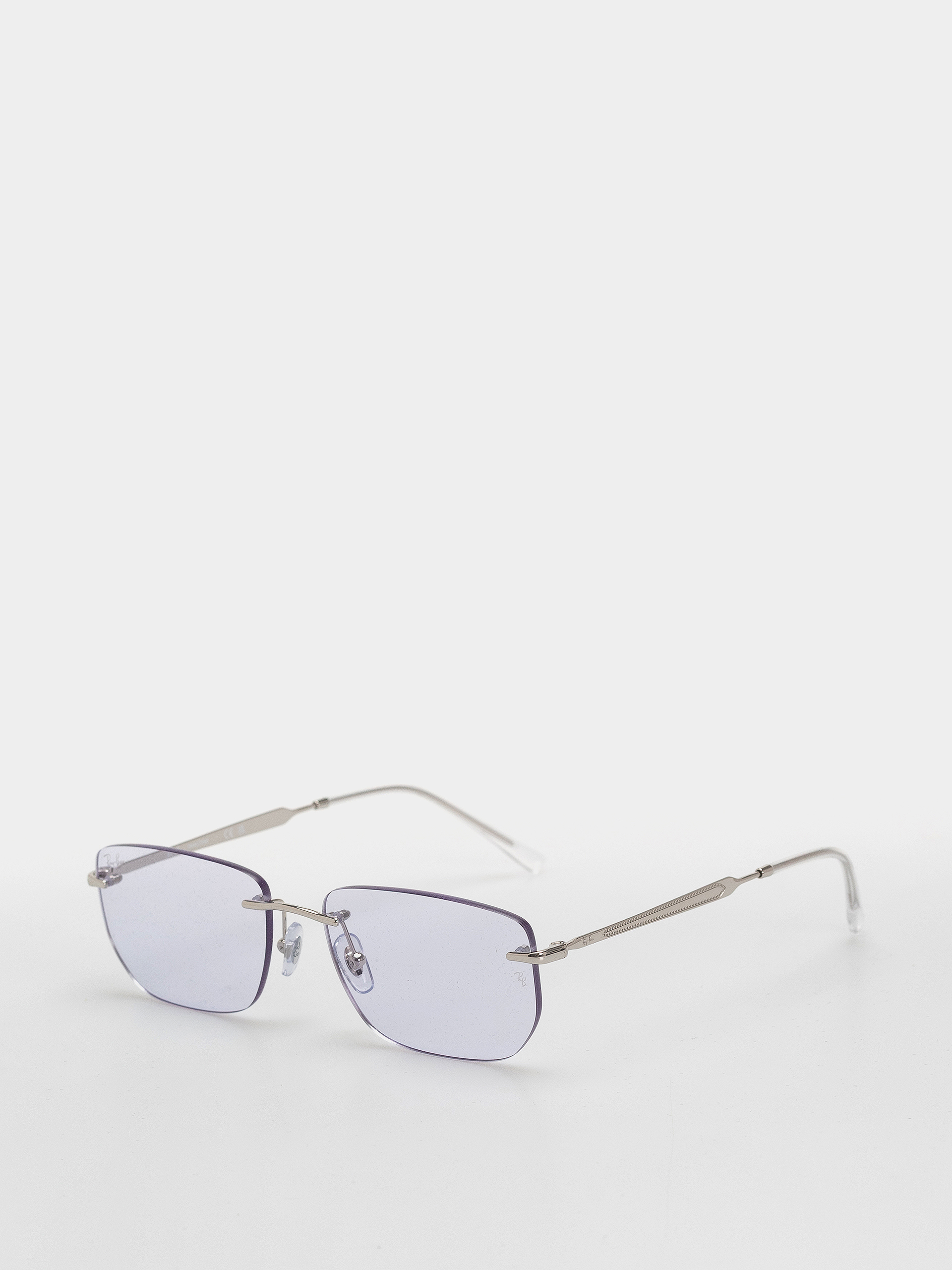 Okulary przeciwsłoneczne Ray-Ban Rb3768 Transitions Color Touch (polerowany srebrny/ametyst transitions)