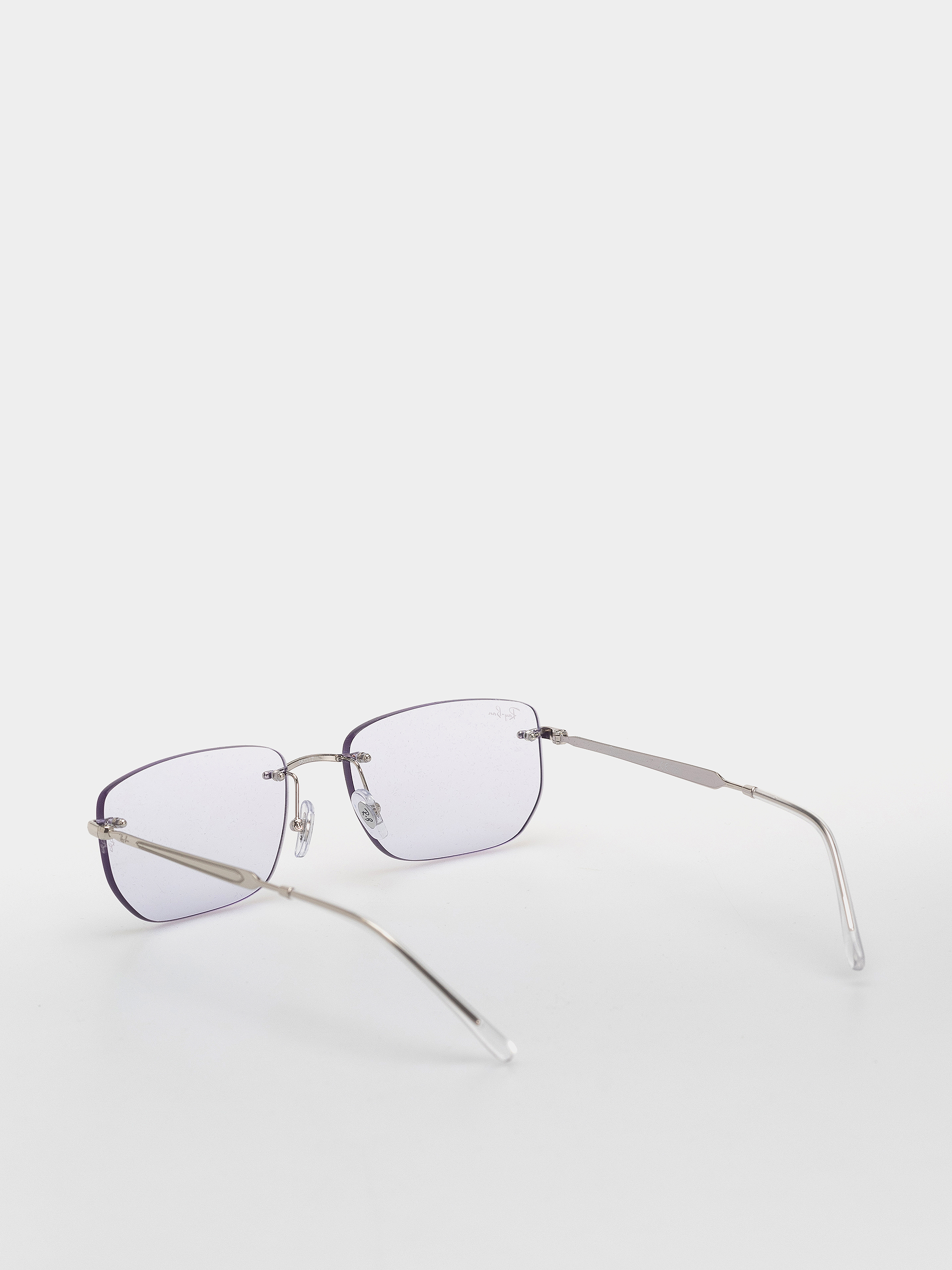 Okulary przeciwsłoneczne Ray-Ban Rb3768 Transitions Color Touch (polerowany srebrny/ametyst transitions)