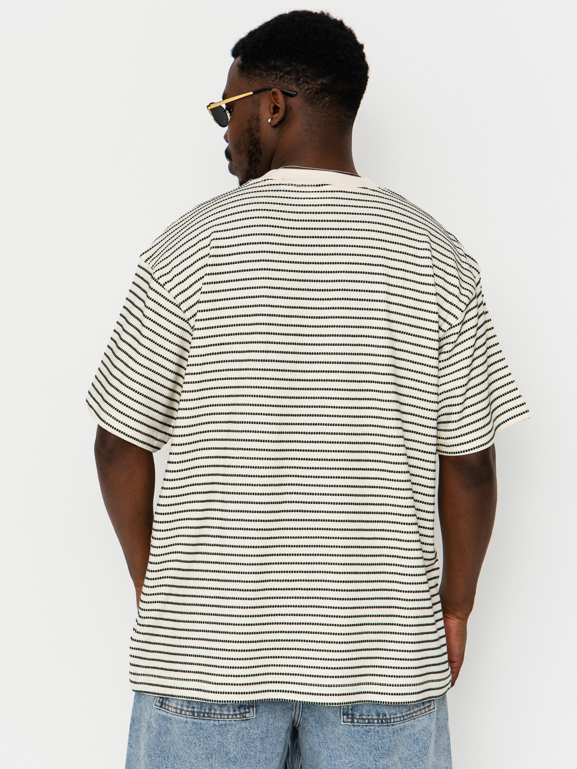 T-shirt OBEY Edwin (cream mutli)