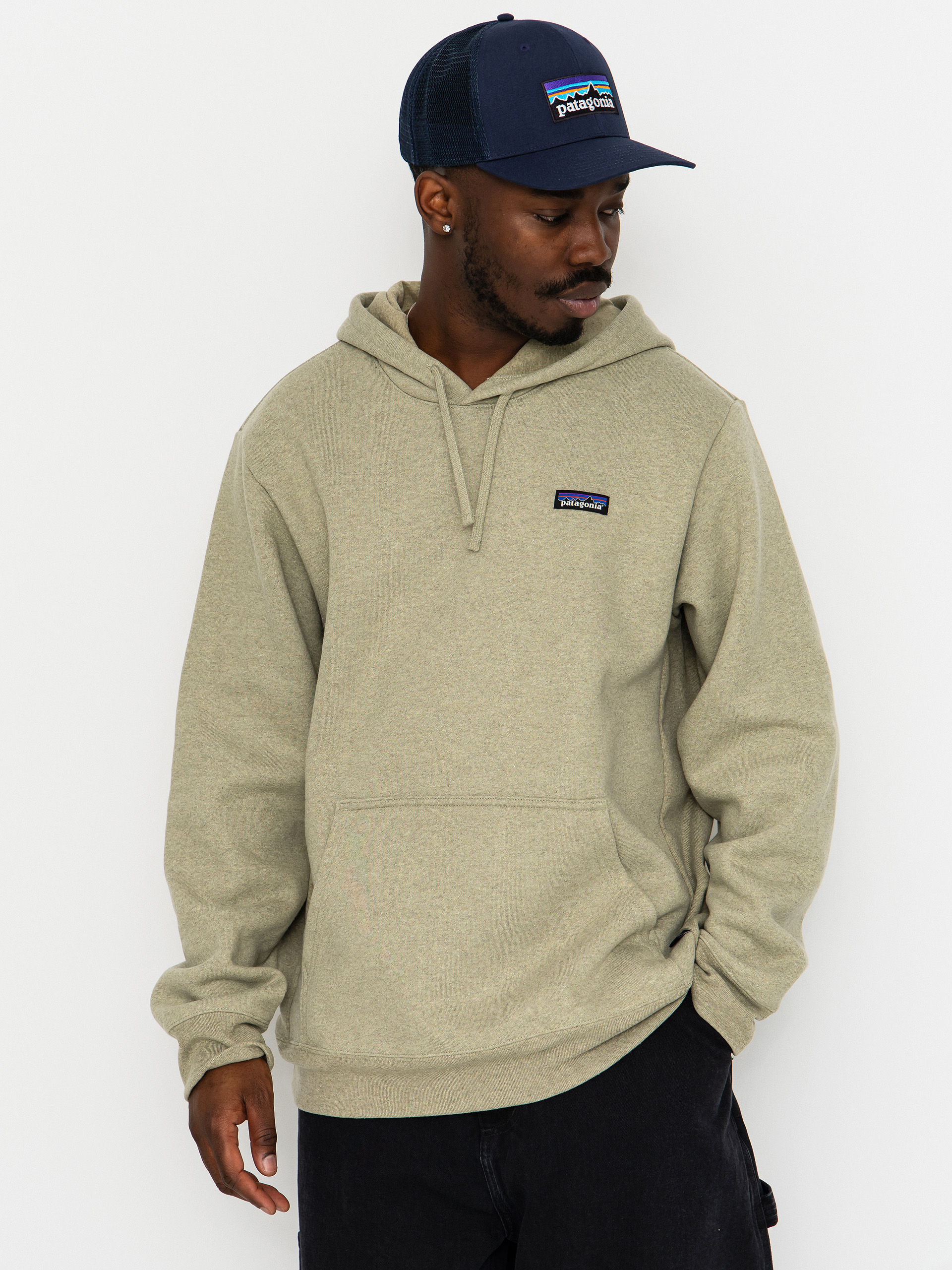 Bluza z kapturem Patagonia P 6 Label Uprisal HD (gumtree green)