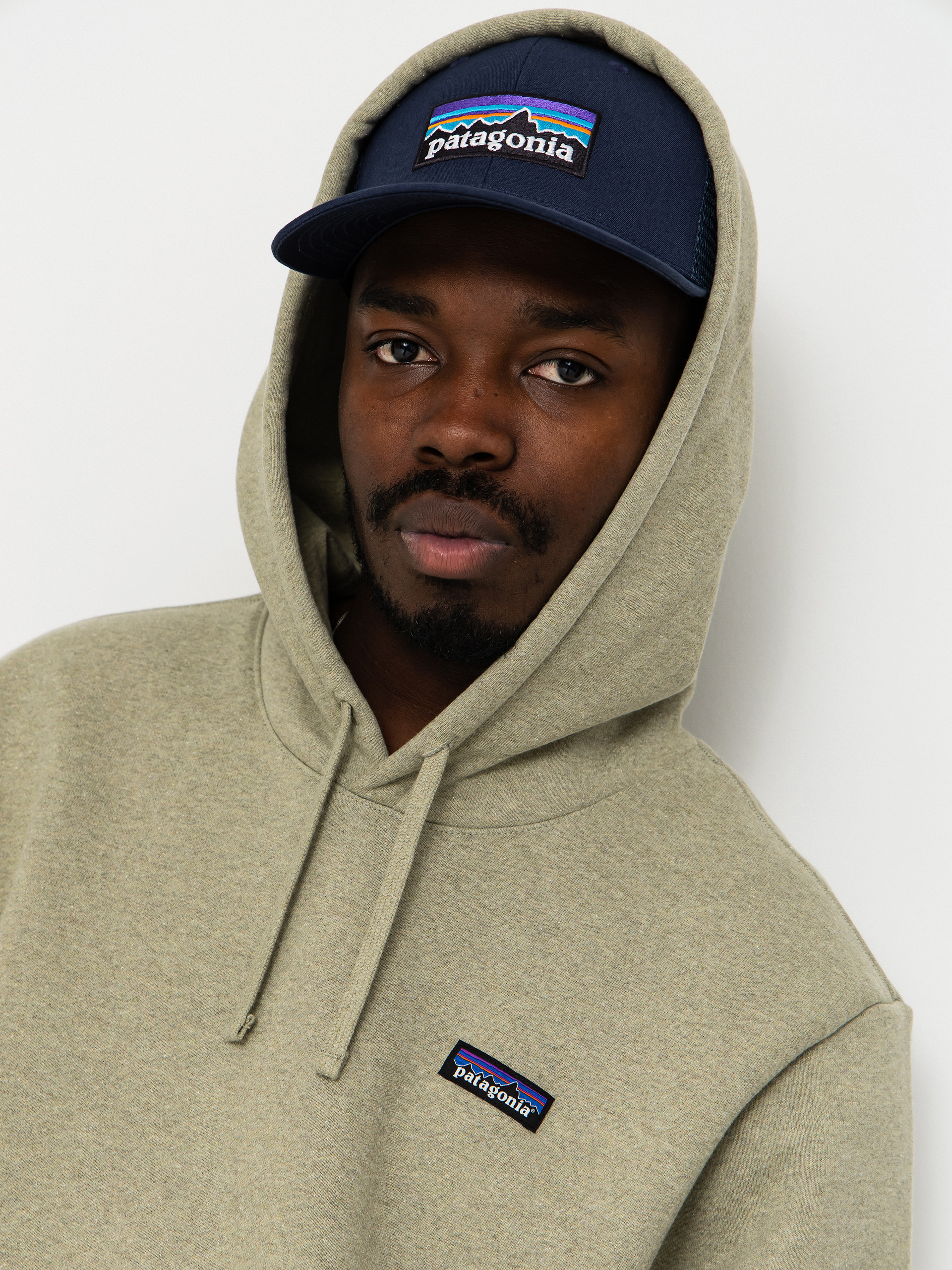 Bluza z kapturem Patagonia P 6 Label Uprisal HD (gumtree green)