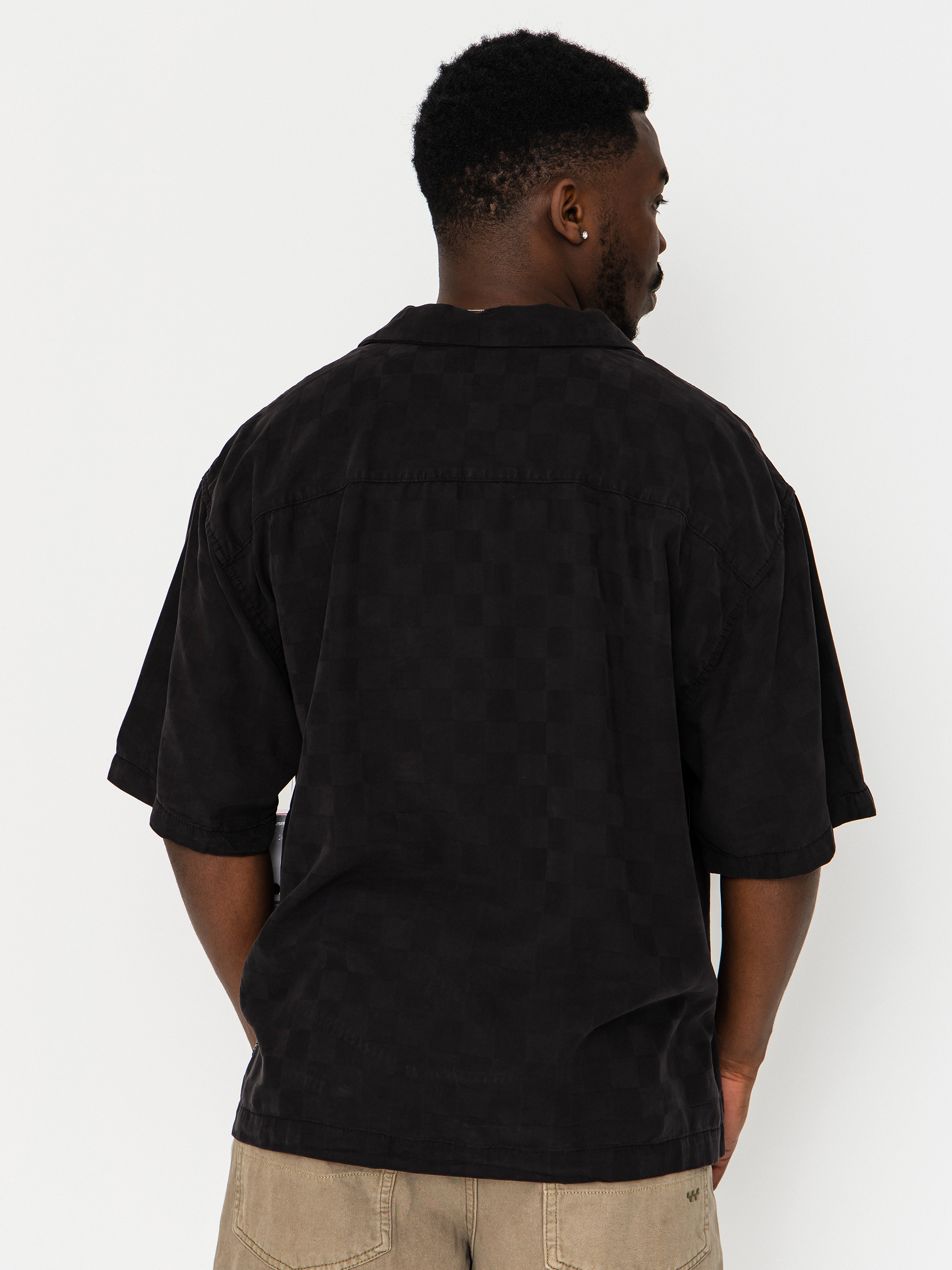 Koszula Vans Van Doren Tencel Check Camp (black)