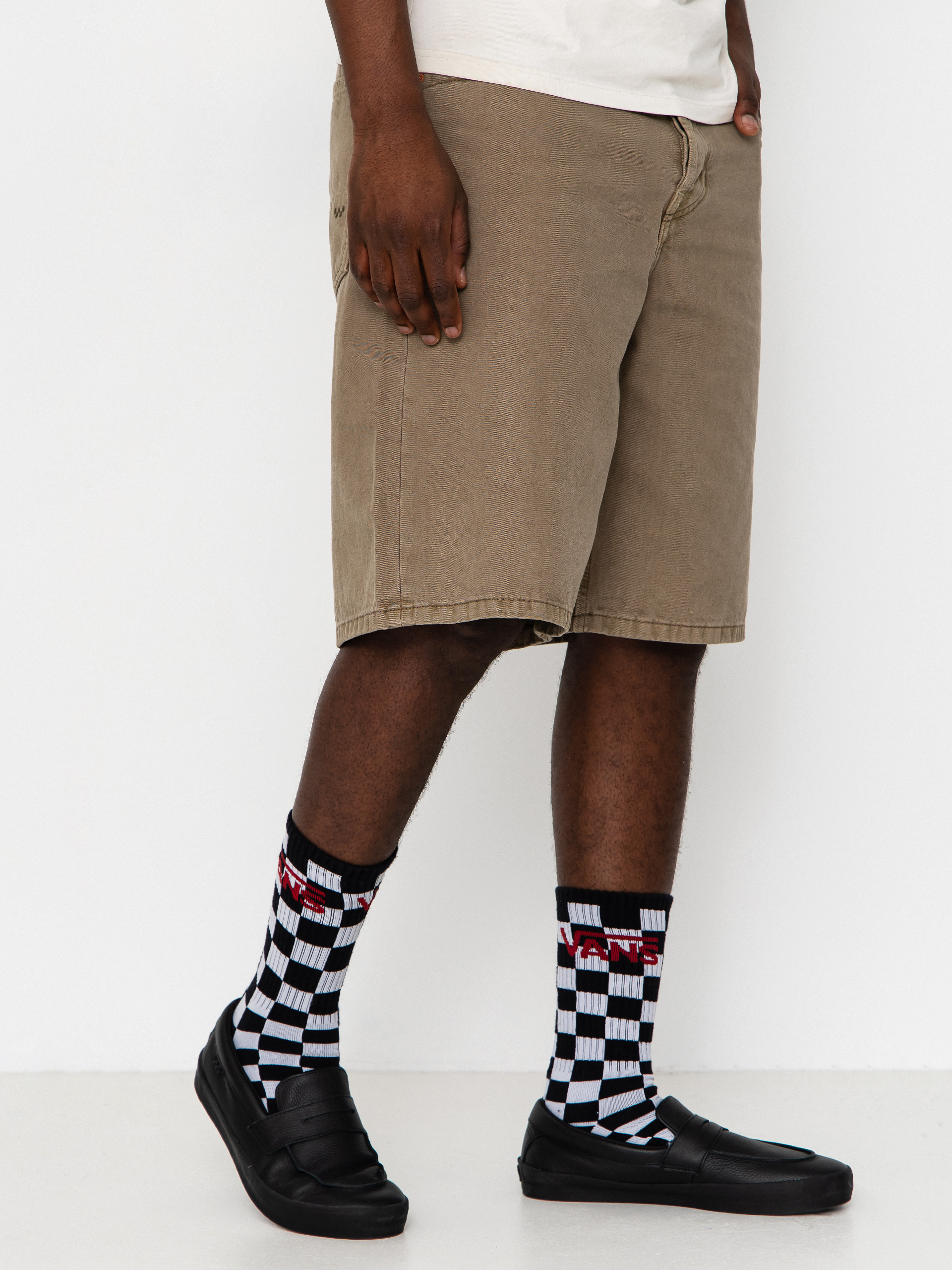 Szorty Vans Lx Check 5 Baggy Denim (bay leaf)