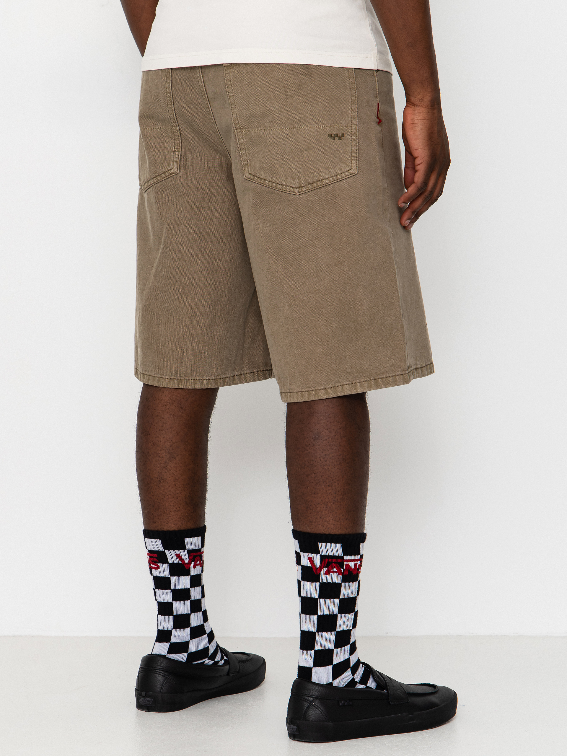 Szorty Vans Lx Check 5 Baggy Denim (bay leaf)