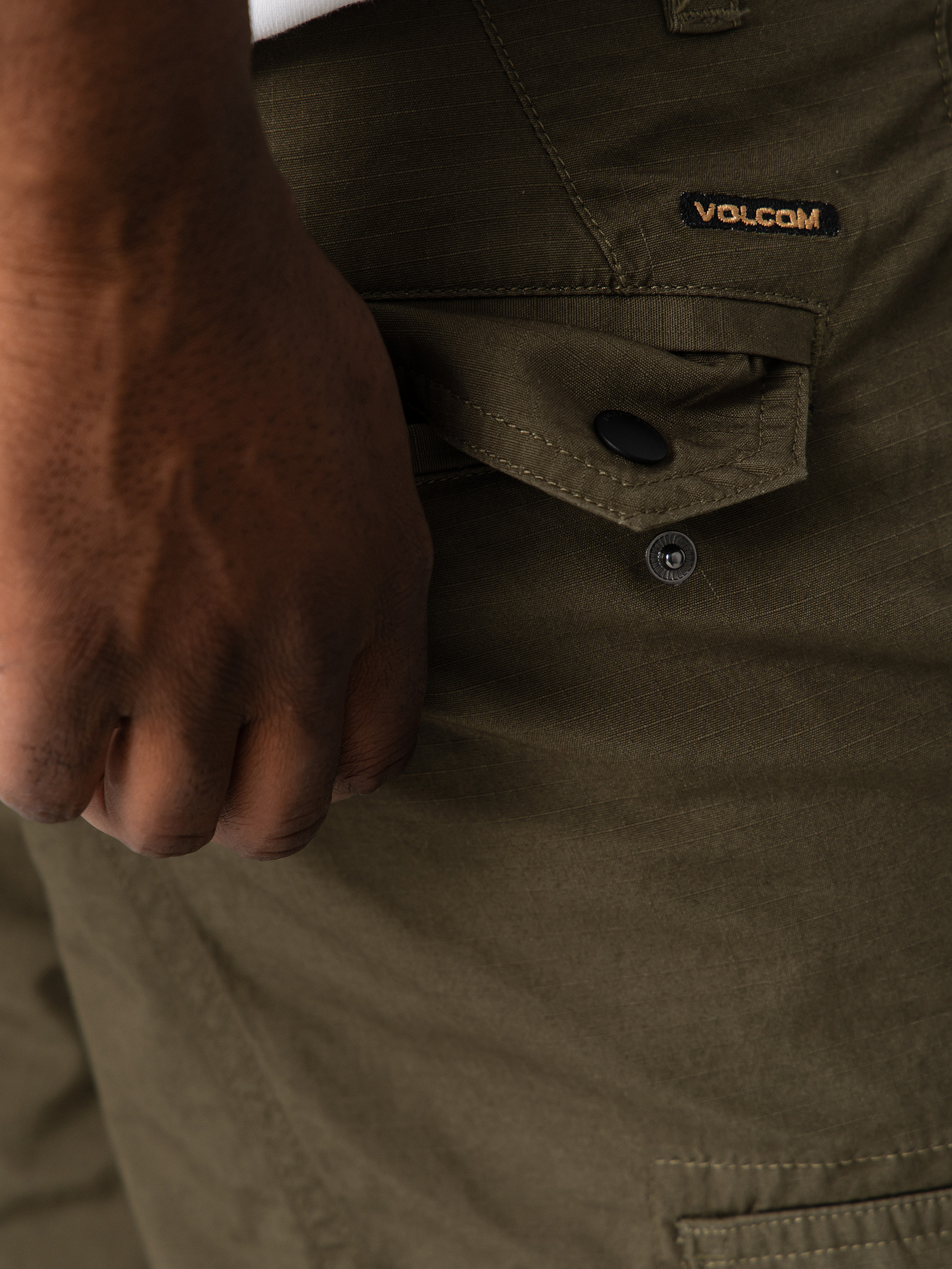 Szorty Volcom Strange Tripper Cargo 22 (wintermoss)