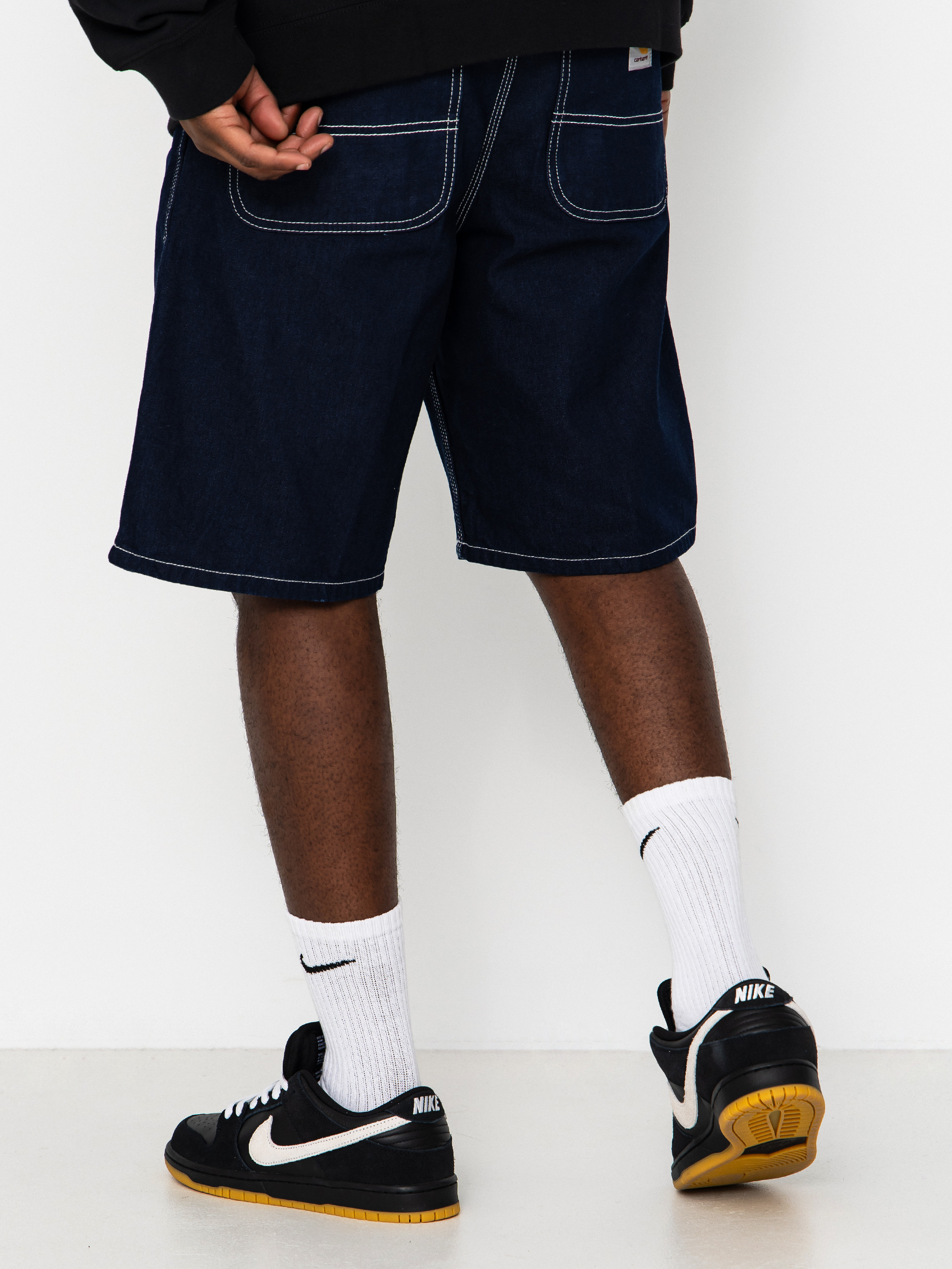 Szorty Carhartt WIP Simple (blue one wash)