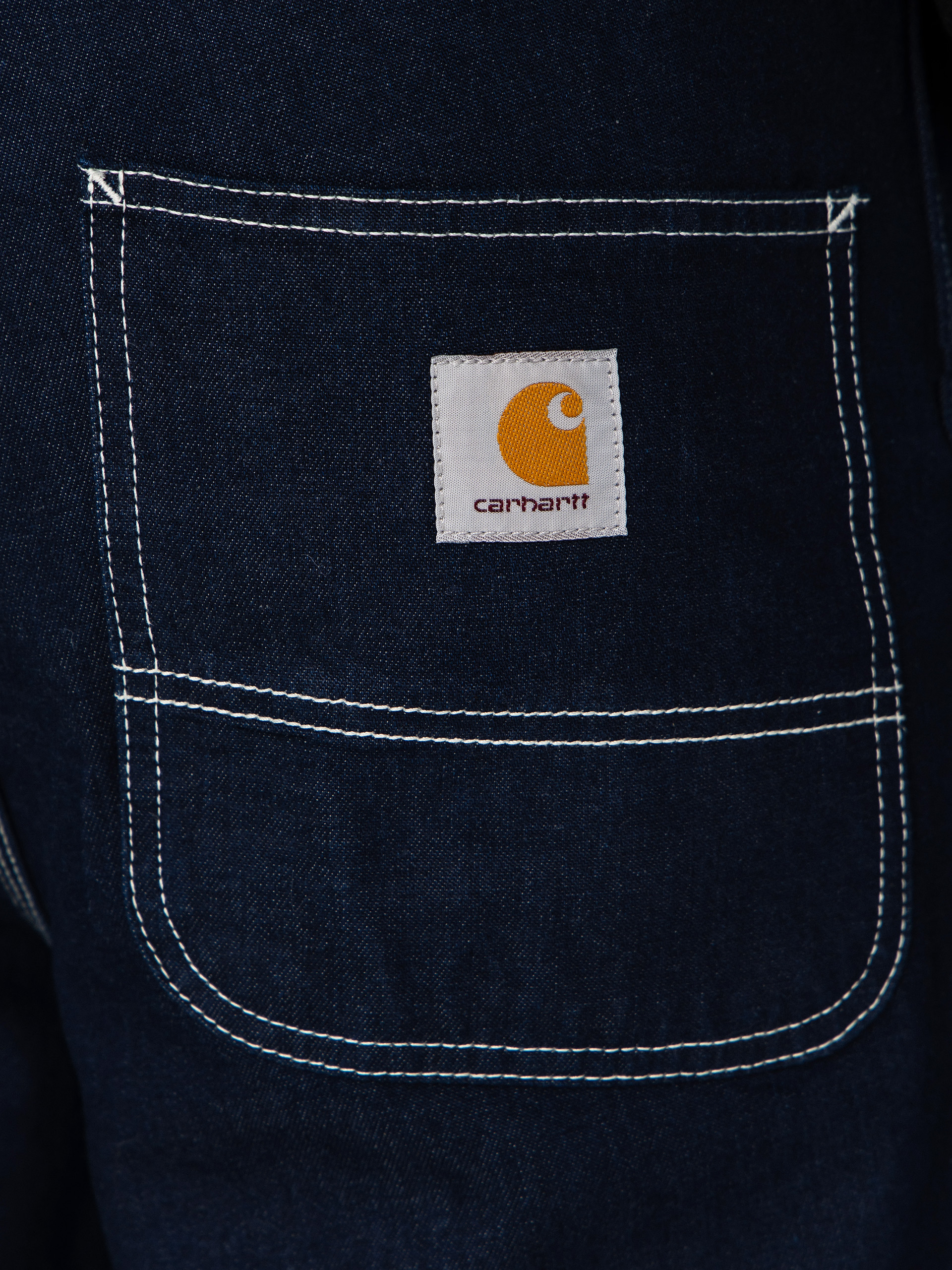 Szorty Carhartt WIP Simple (blue one wash)
