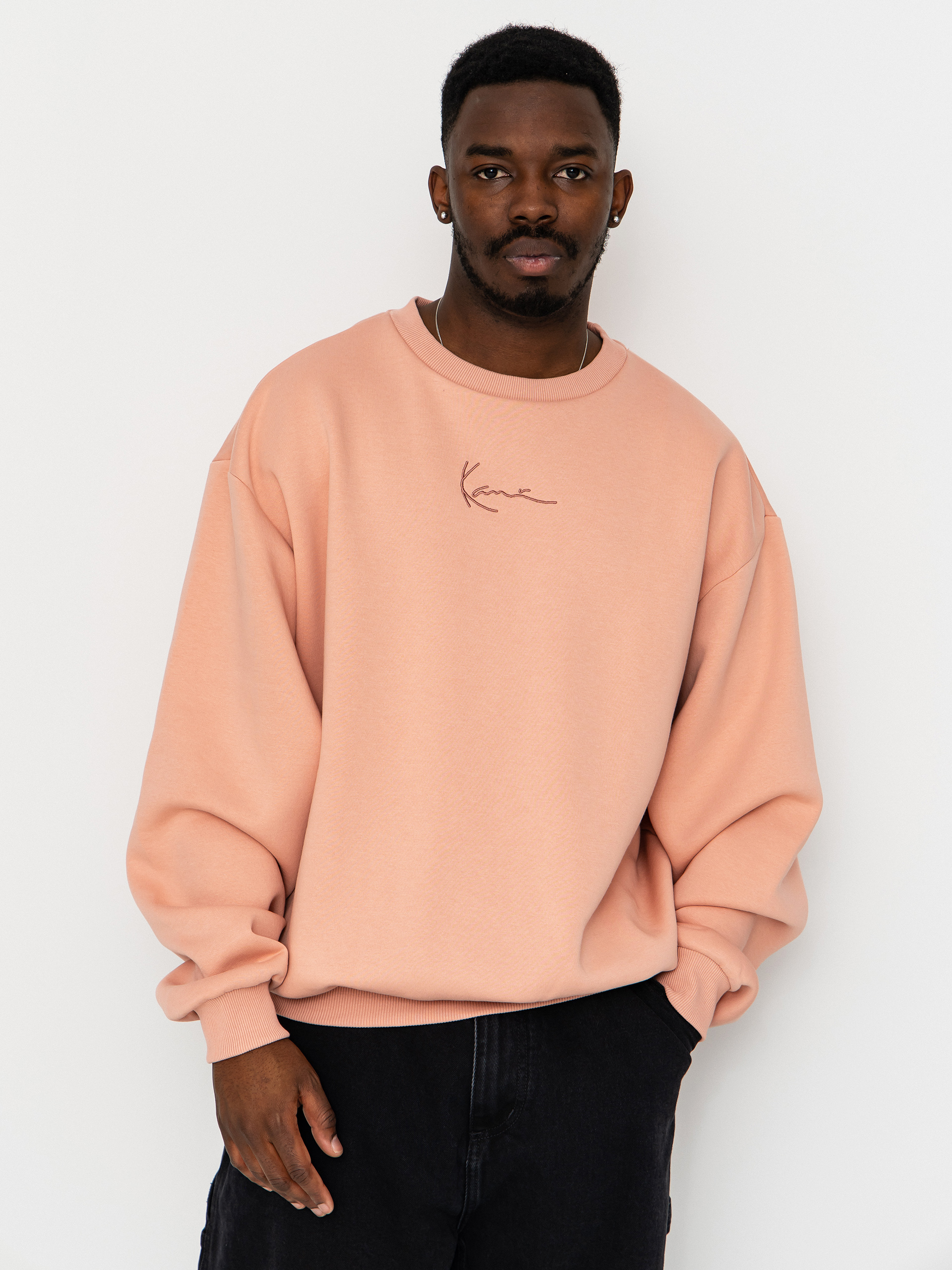 Bluza Karl Kani Small Signature Essential (pink)