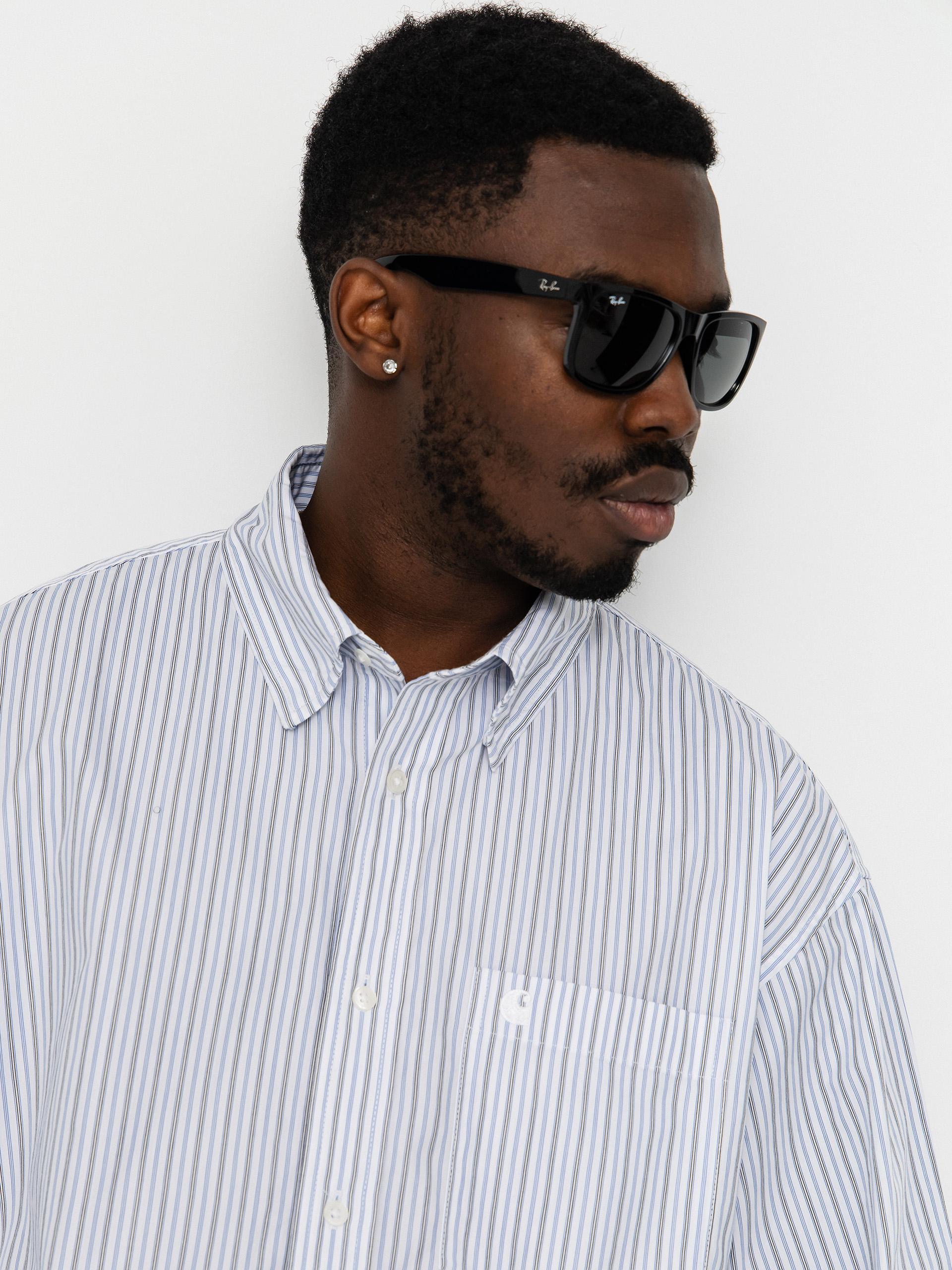 Koszula Carhartt WIP Keene (keene stripe white)