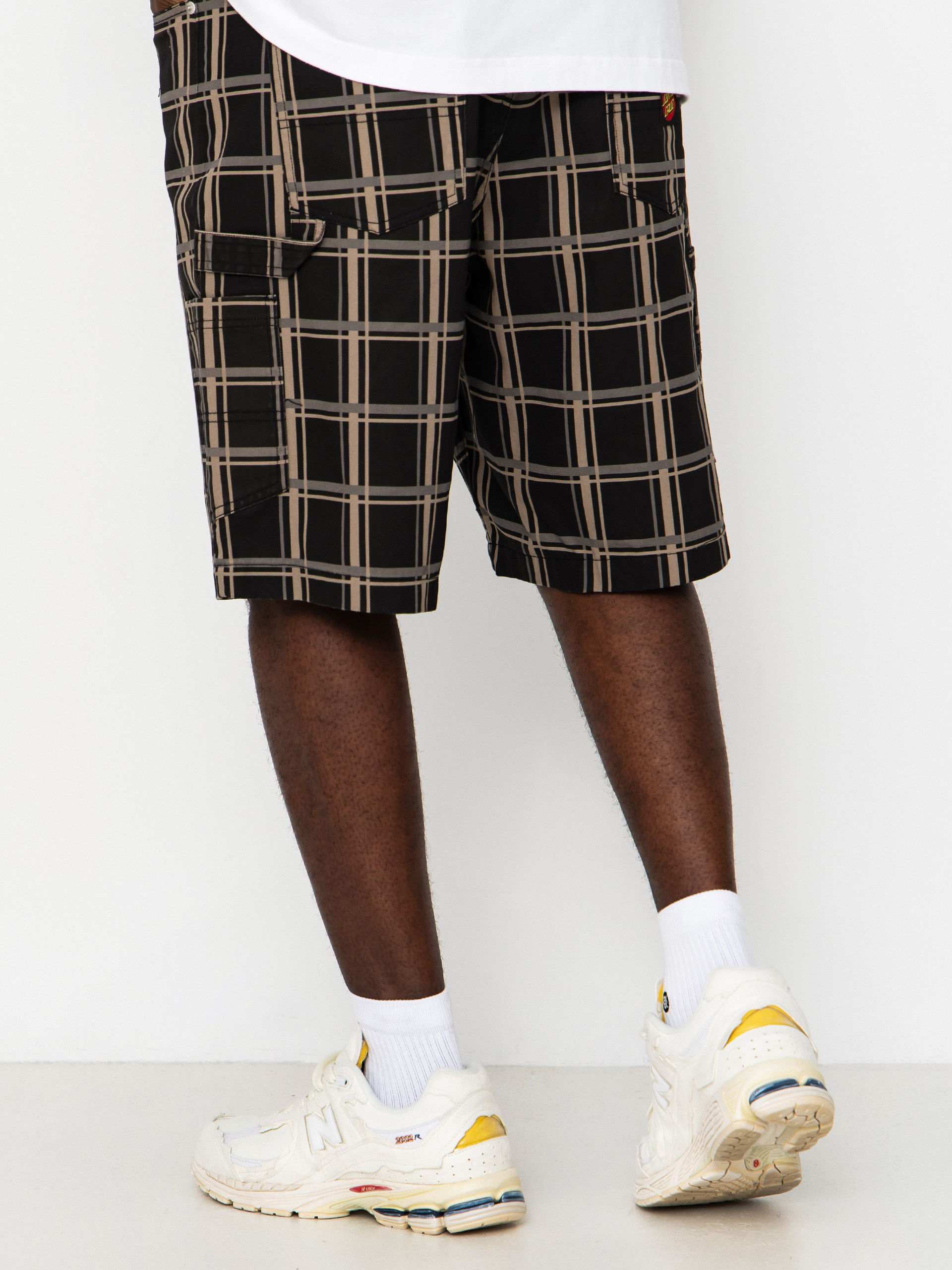 Szorty Santa Cruz Carpenter Big (black check)