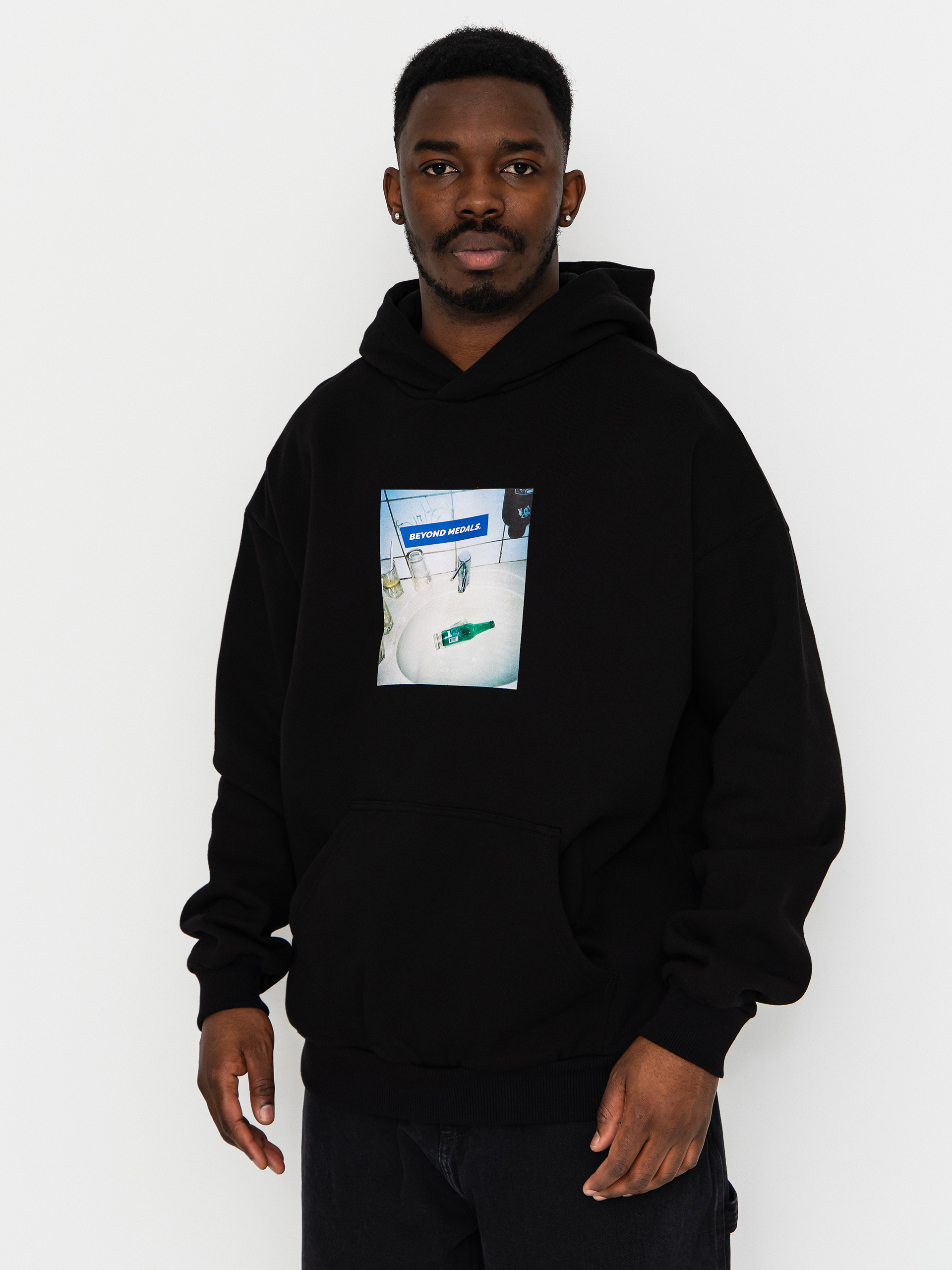 Bluza z kapturem Beyond Medals Bottle HD