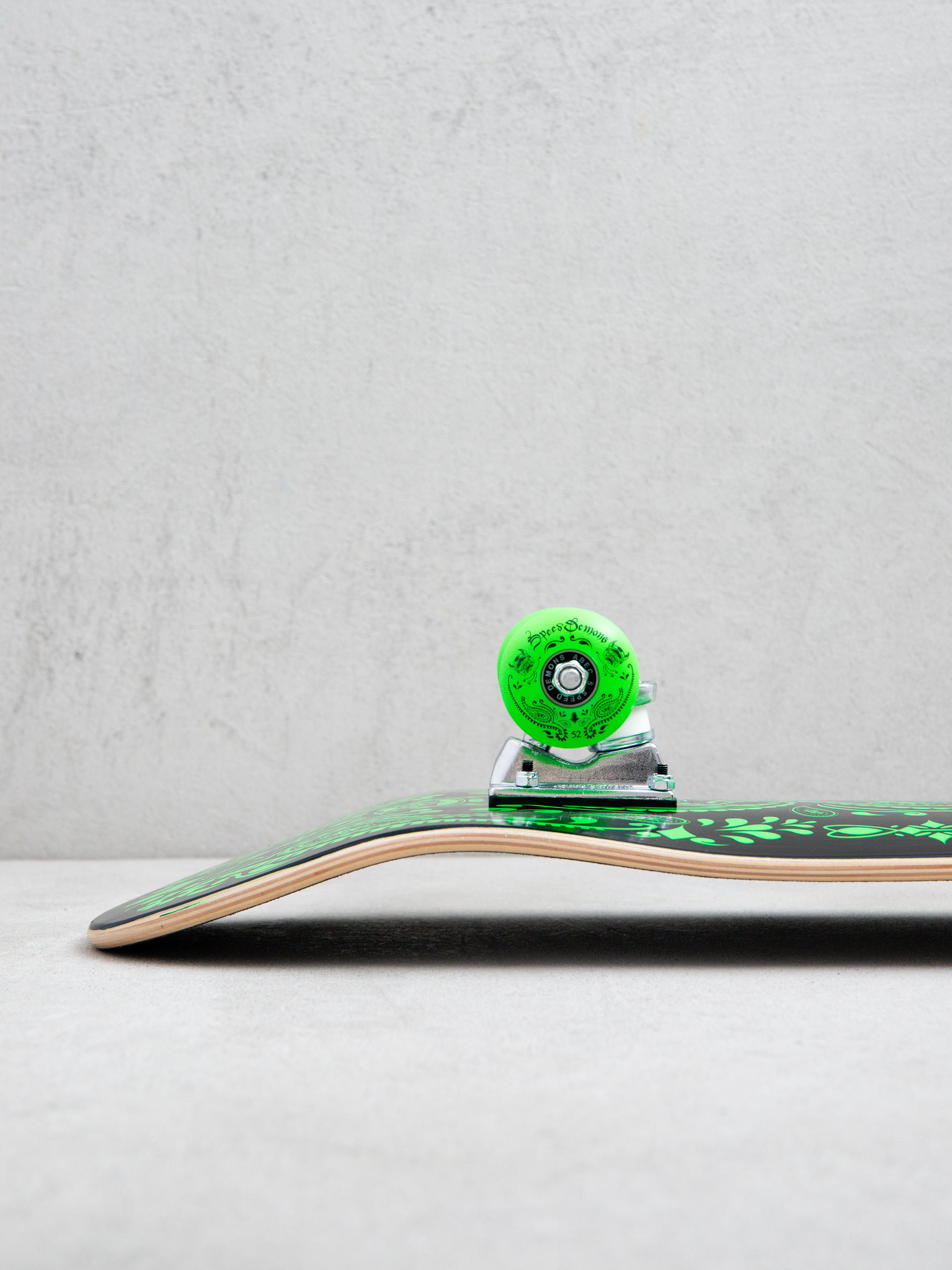 Deskorolka Speed Demons Bandana (black/green)