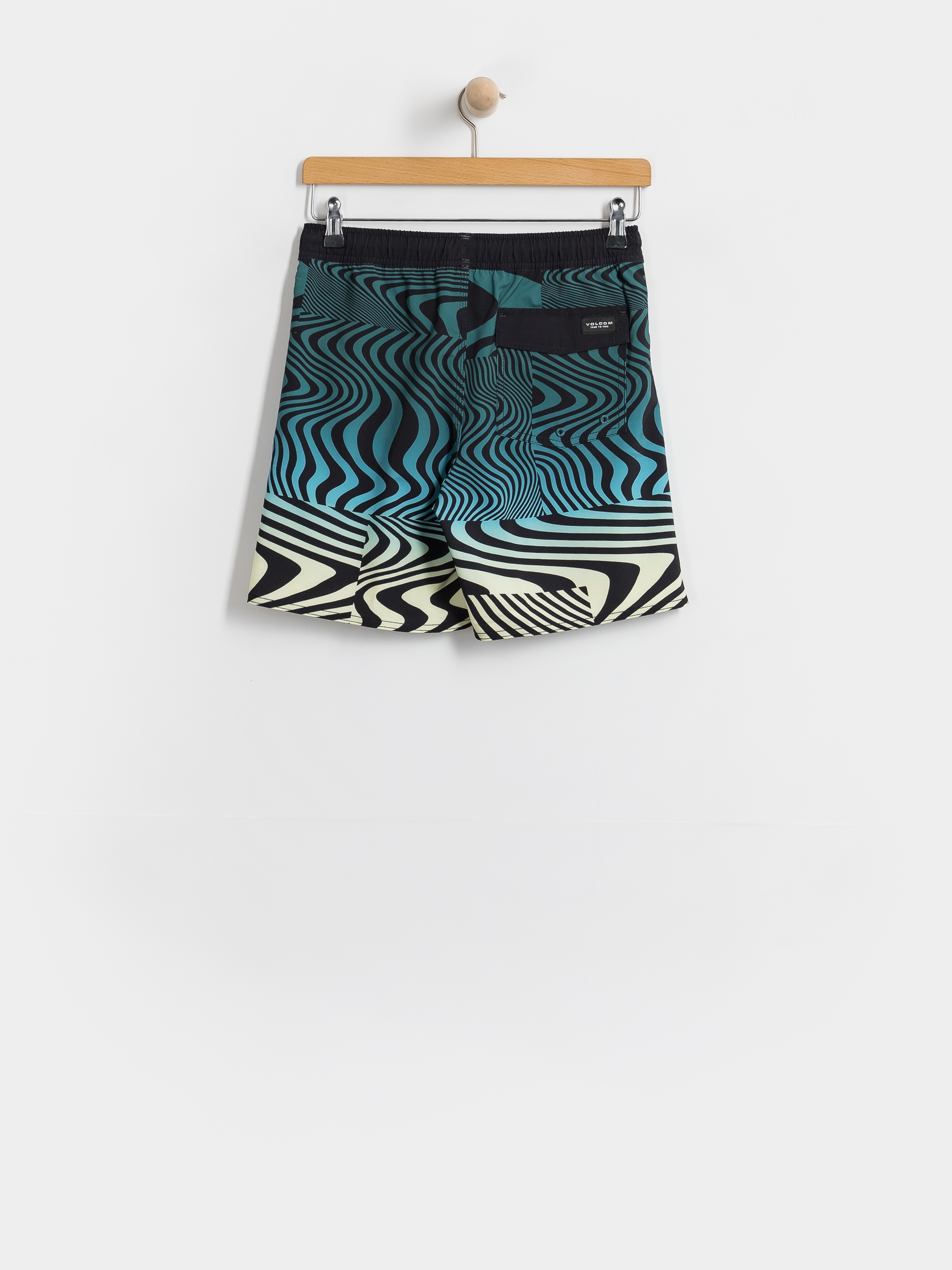 Szorty Volcom Lido Print Trunk JR (rifle green)