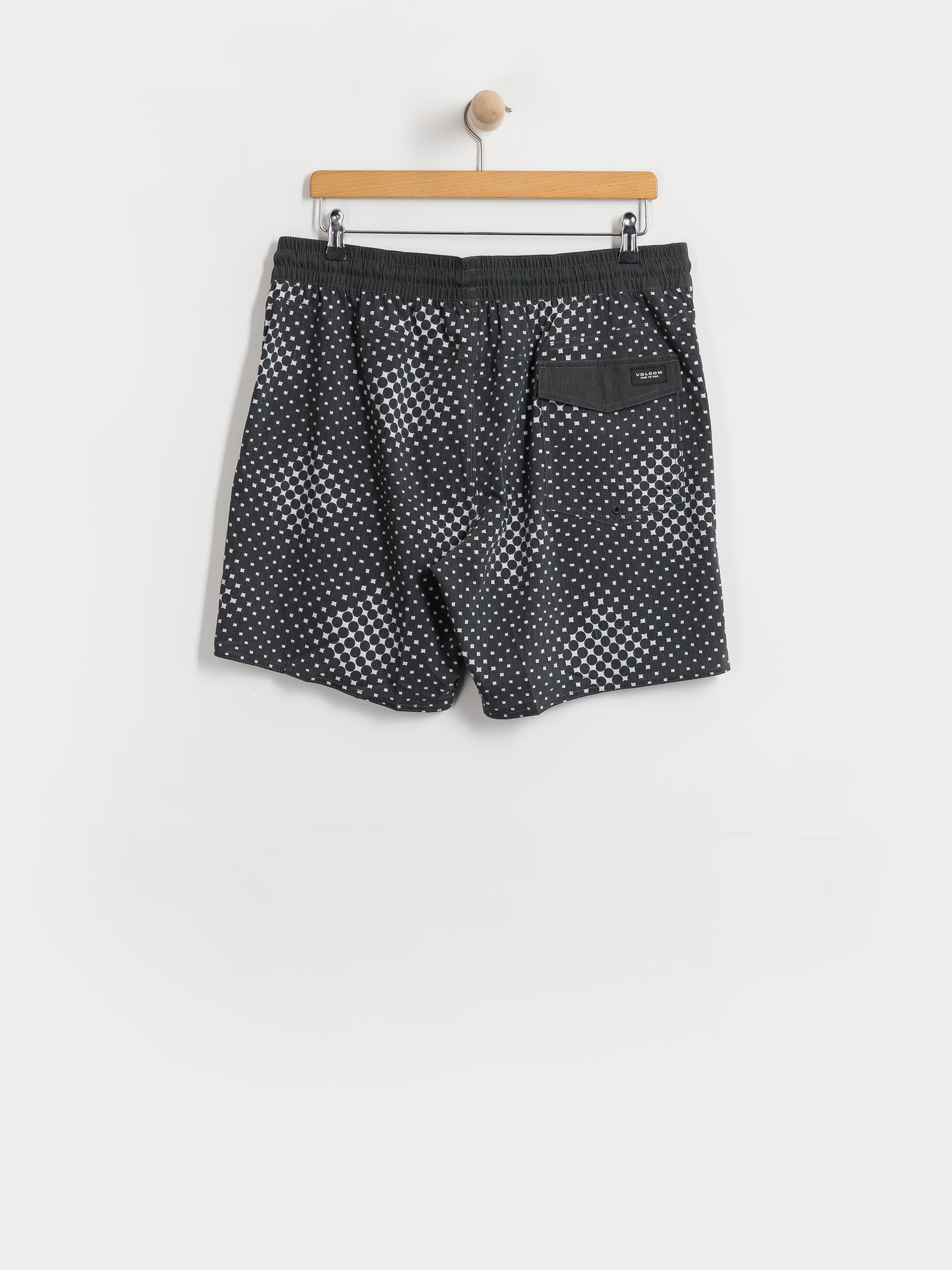 Szorty Volcom Psyche Cotton Trunk 17 (matte black)