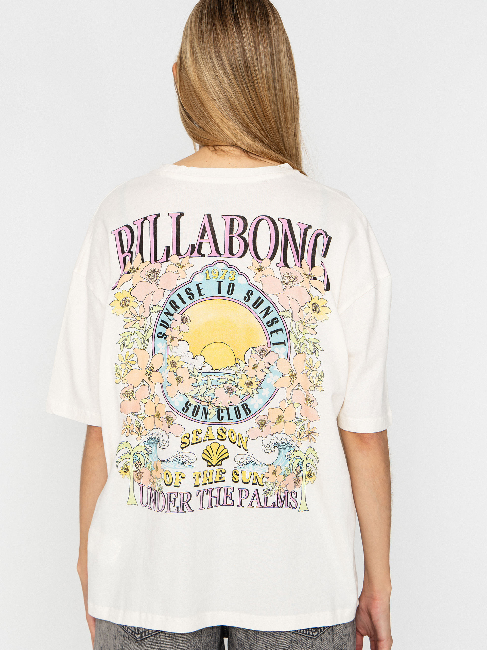 T-shirt Billabong Floral Rocker Wmn (salt crystal)
