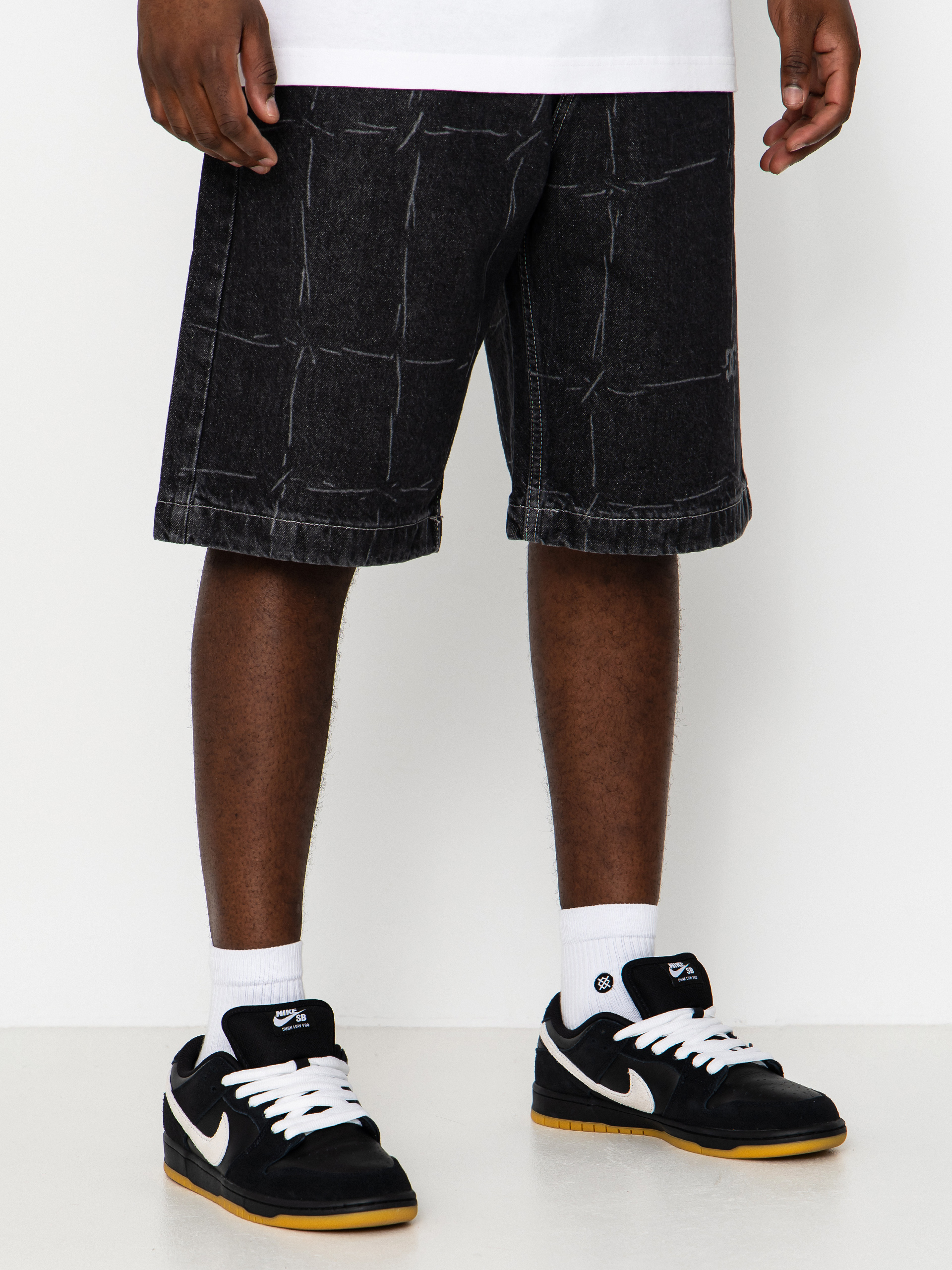 Szorty DC Baggy Denim (wired 32 black)