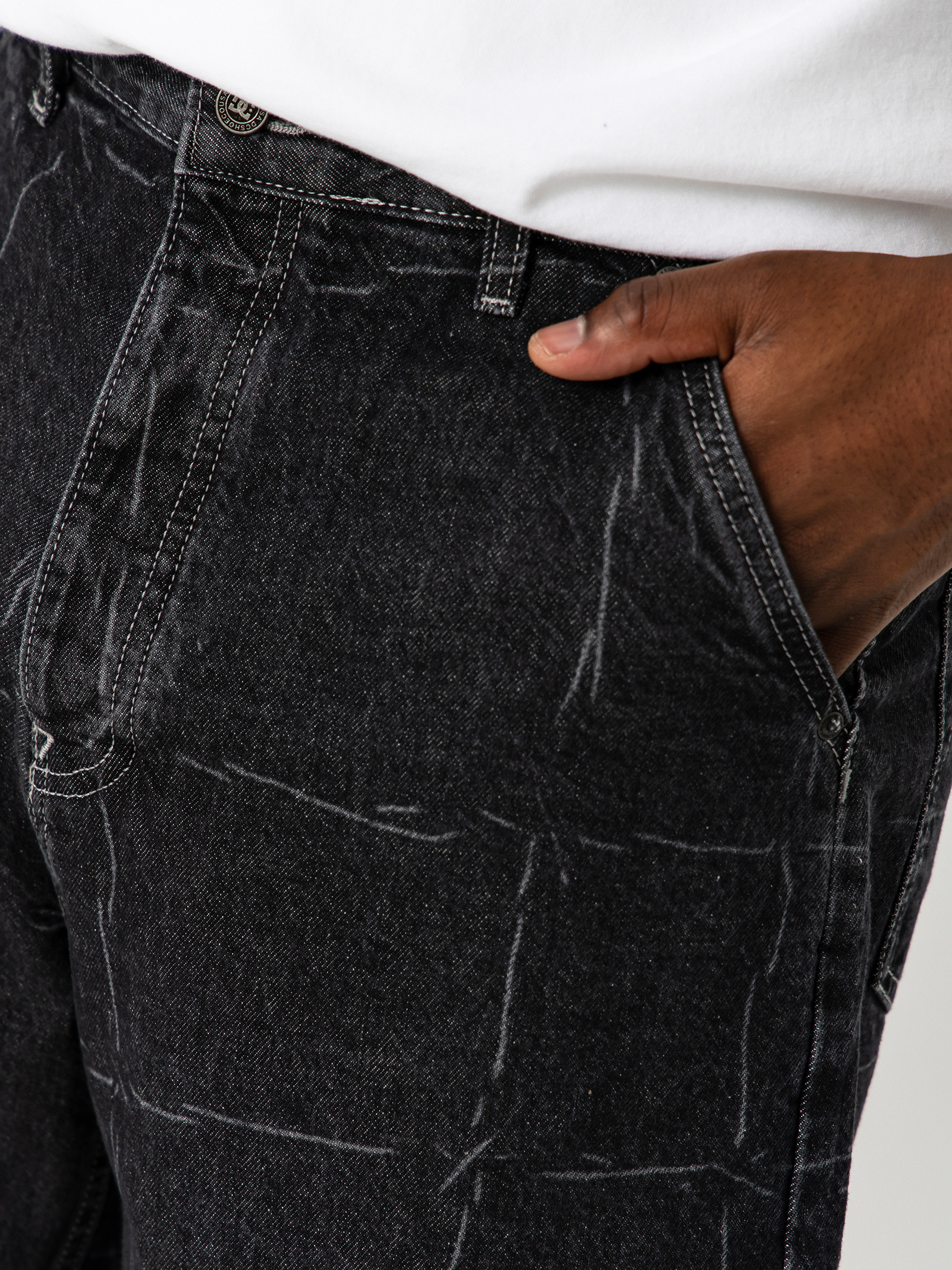 Szorty DC Baggy Denim (wired 32 black)