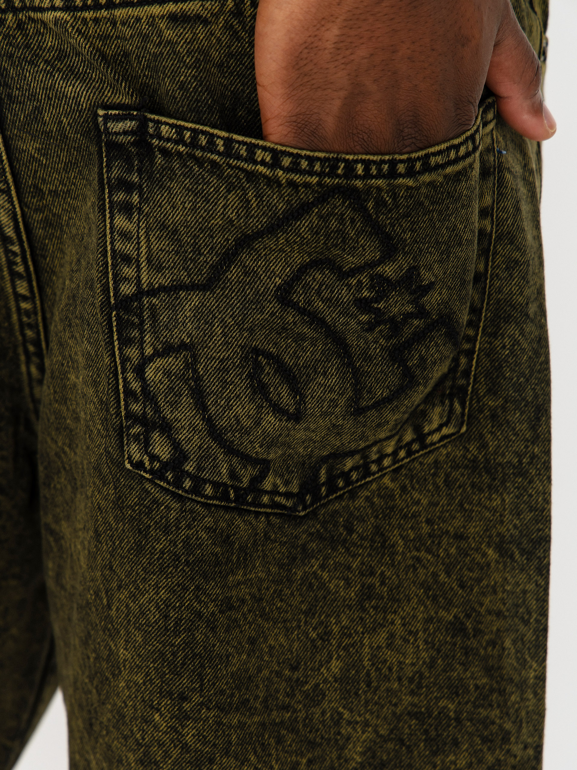 Szorty DC Baggy Denim (golden olive)