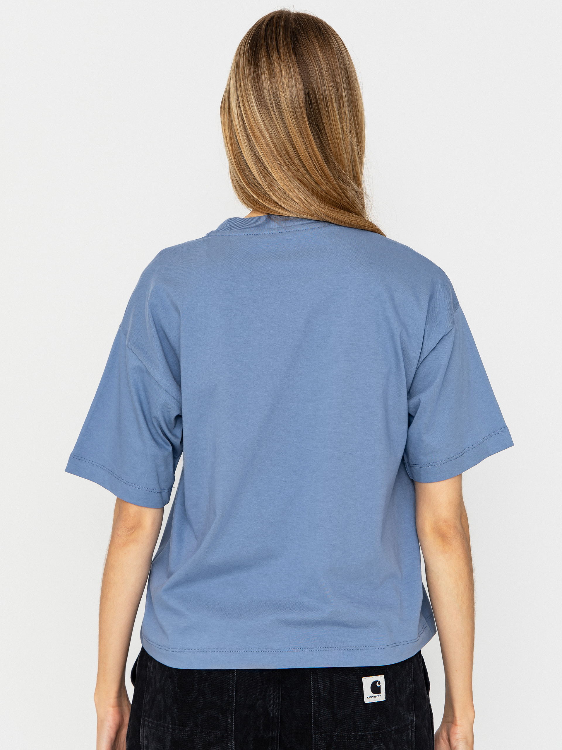 T-shirt Carhartt WIP Chester Wmn (gentle blue)