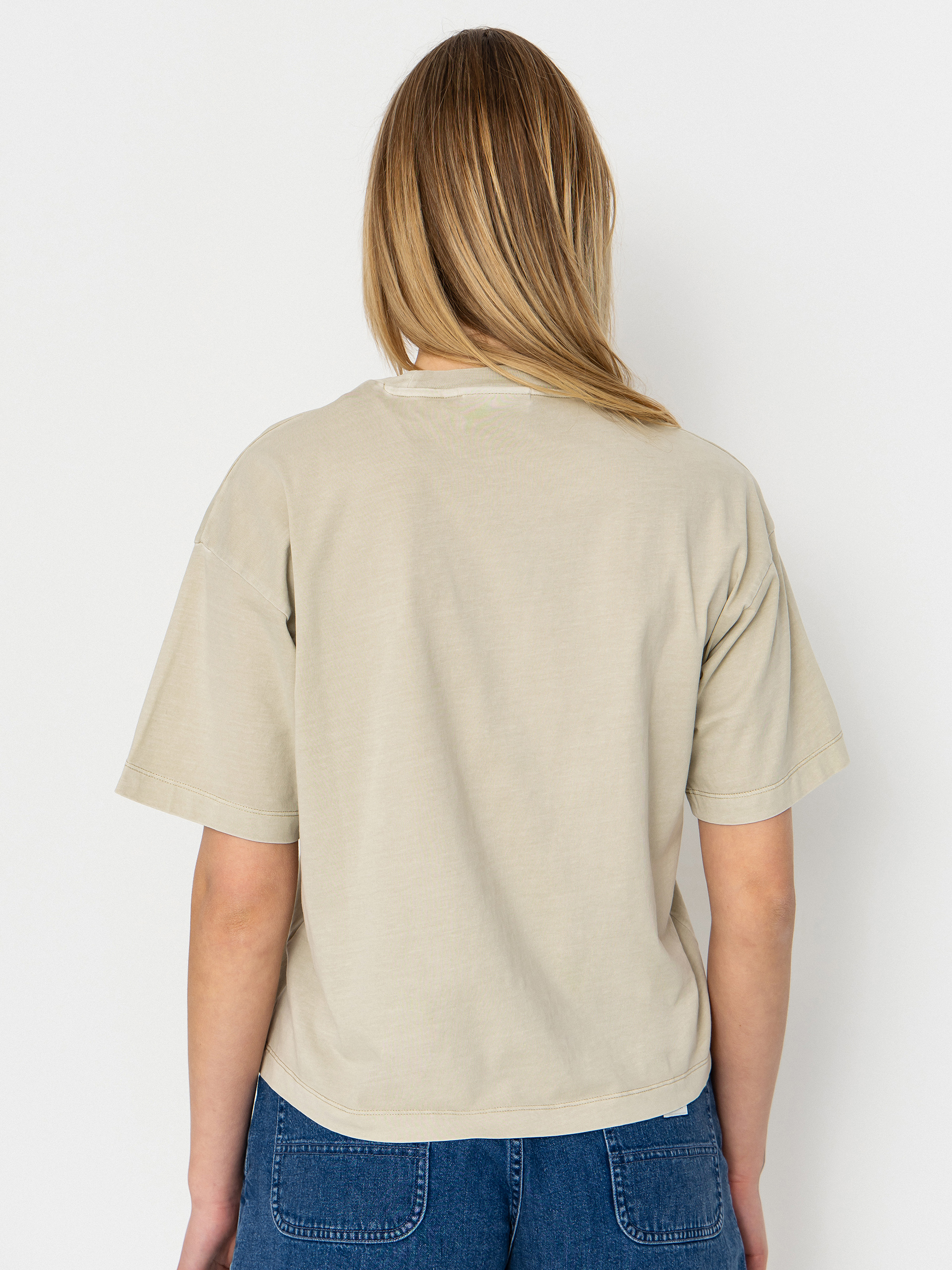 T-shirt Carhartt WIP Nelson Wmn (stone)