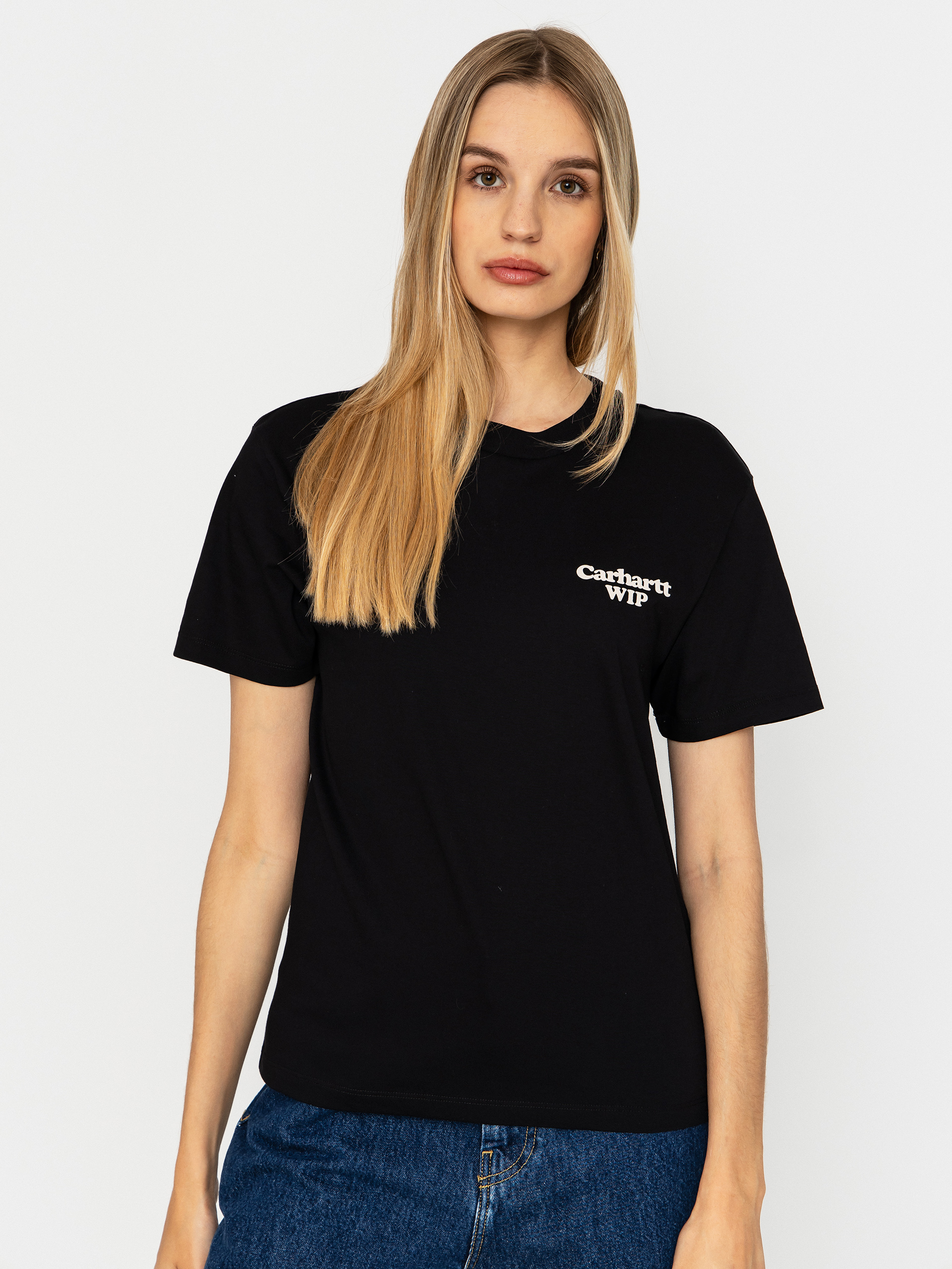 T-shirt Carhartt WIP Spoiled Wmn (black)