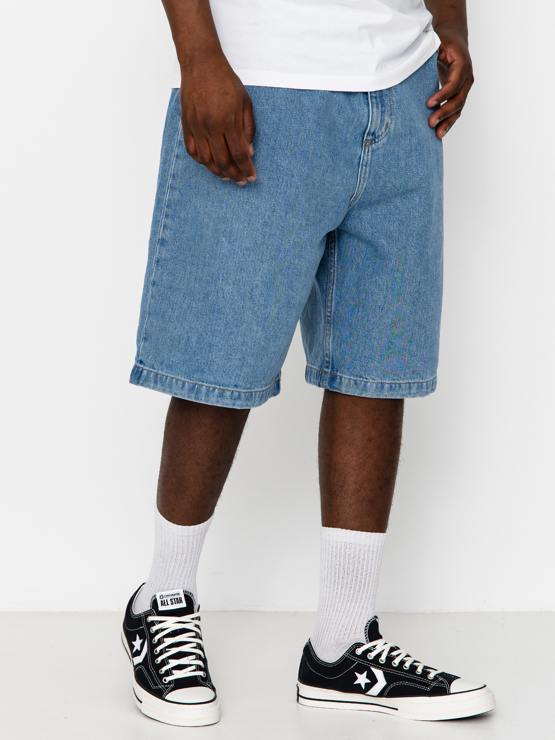 Szorty Carhartt WIP Brandon (blue stone bleached)