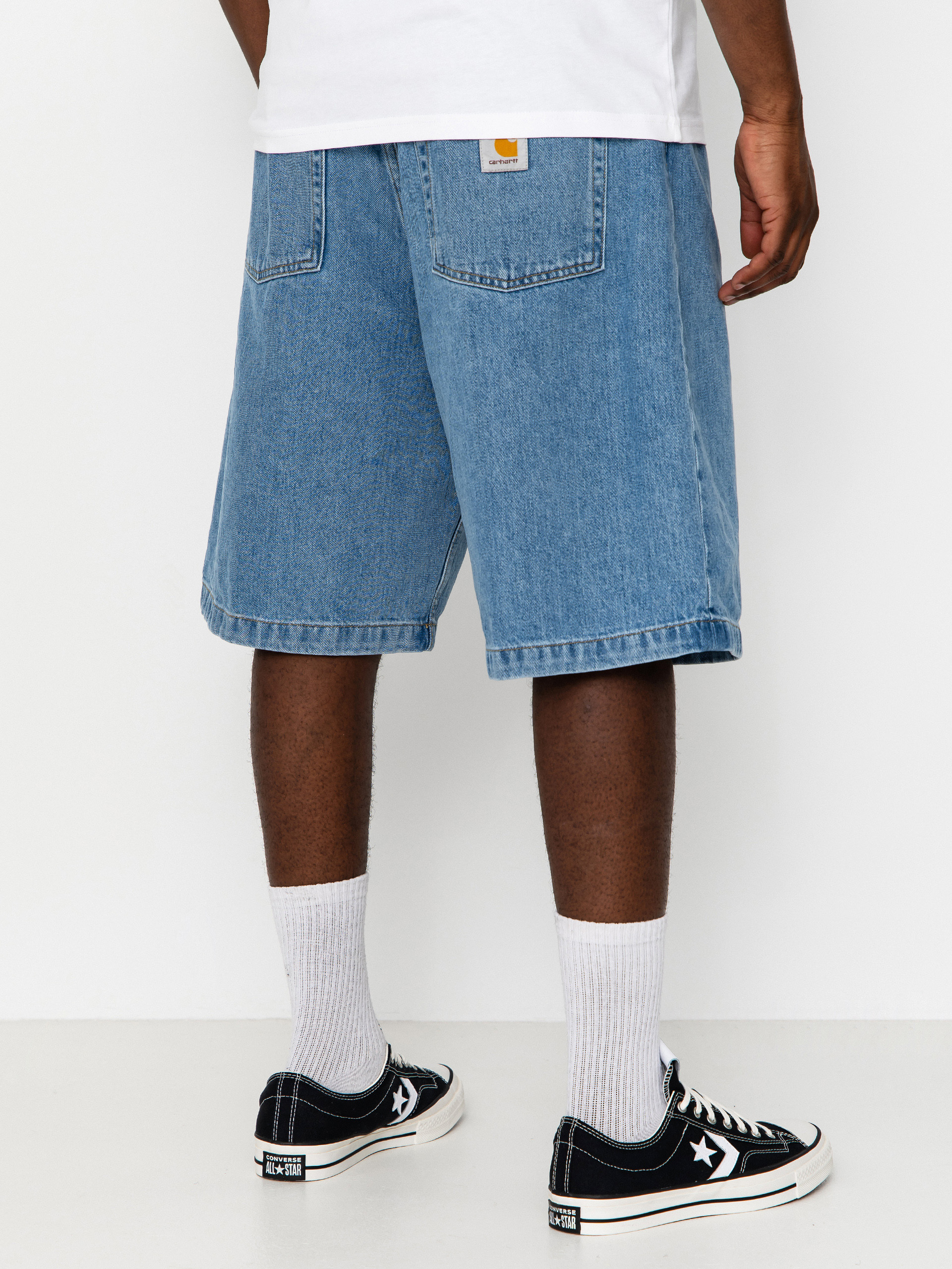 Szorty Carhartt WIP Brandon (blue stone bleached)