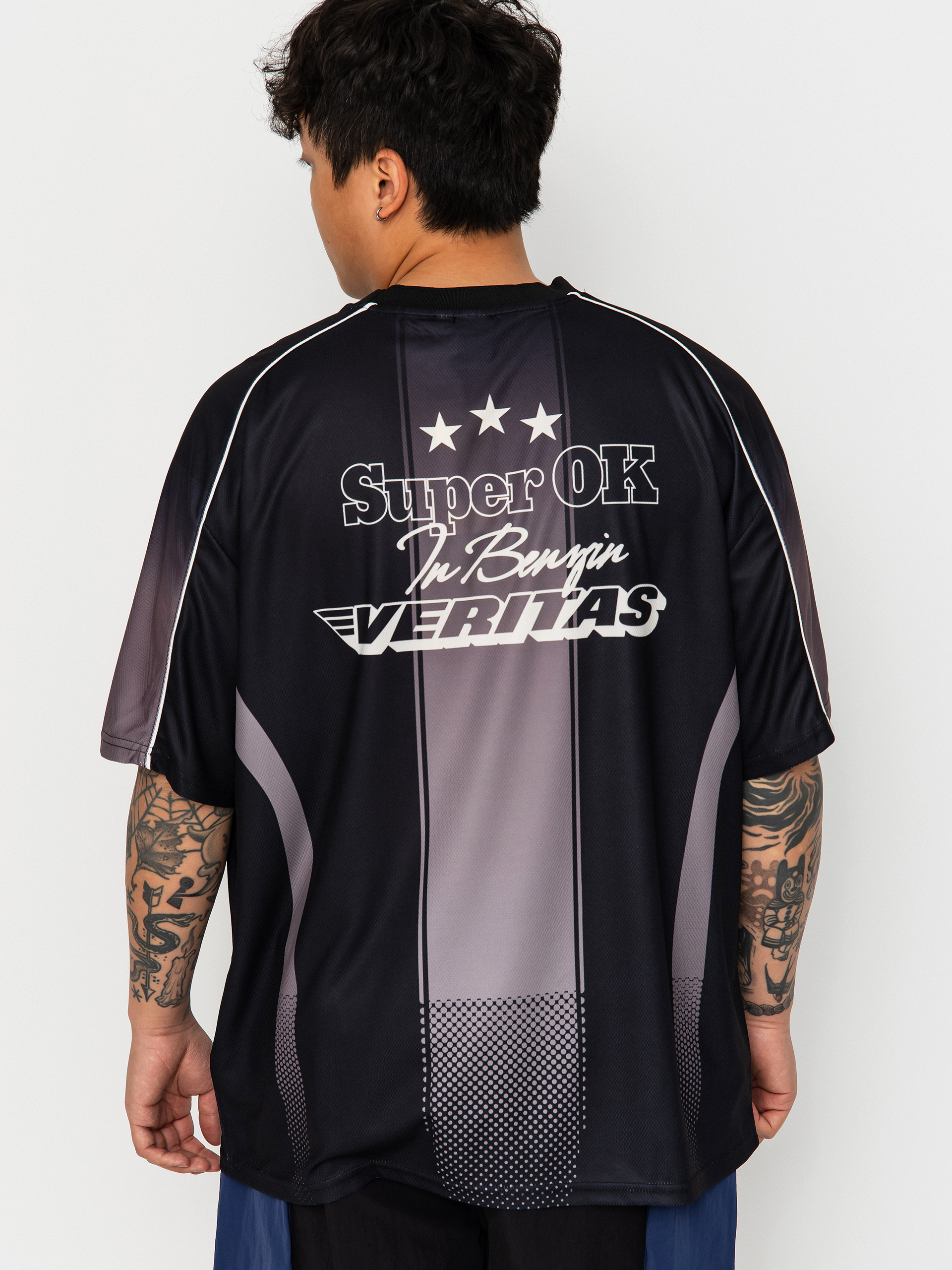 T-shirt Deus Ex Machina Enduro Ss Moto Jersey (black)