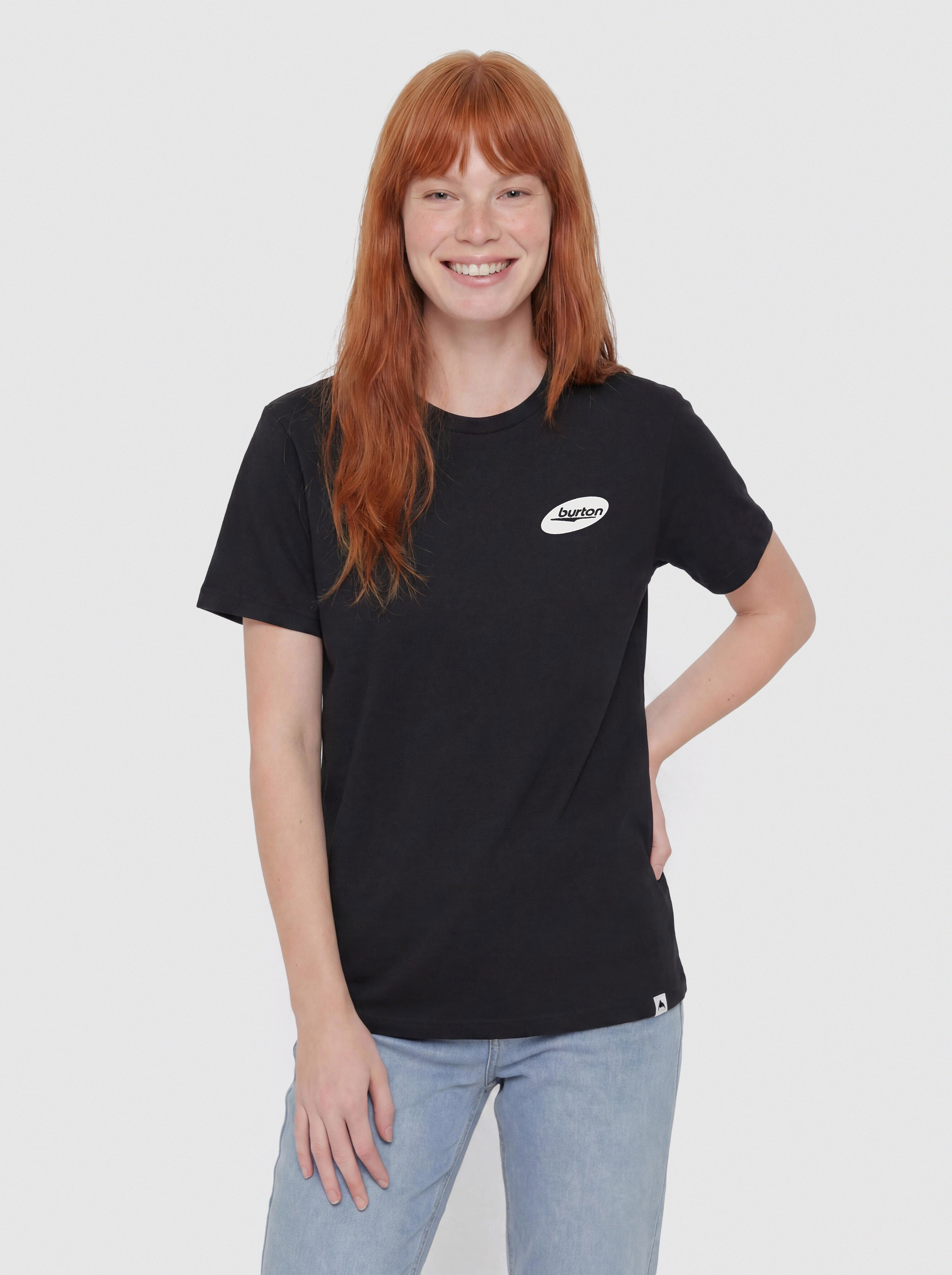 T-shirt Burton Heavyweight Logo (true black)