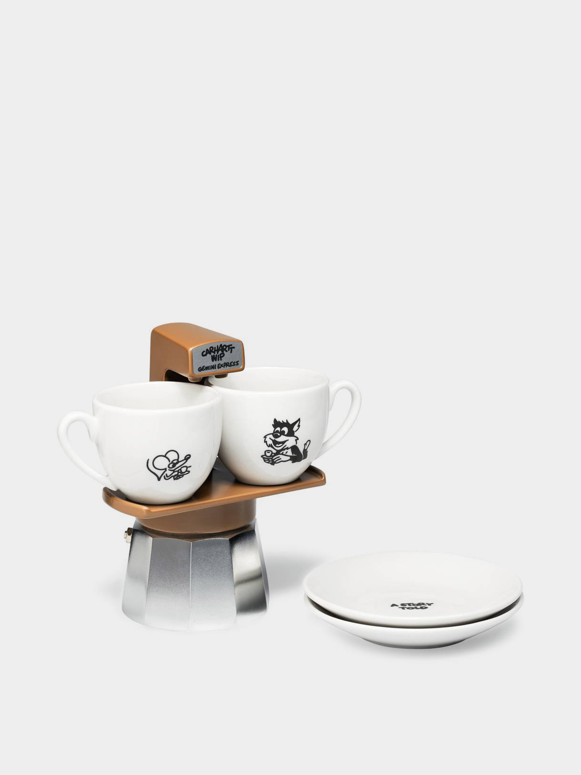 Ekspres Carhartt WIP Gemini Express Coffee Break Espresso Maker (brown)