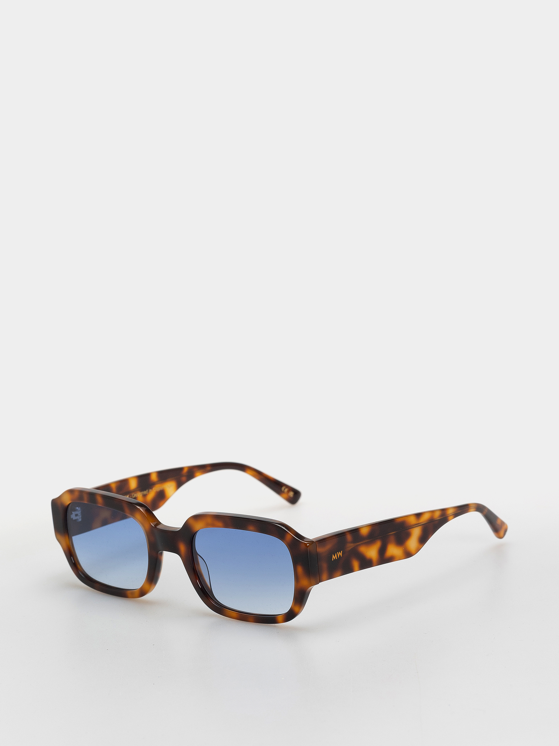 Okulary przeciwsu0142oneczne MessyWeekend Downey (tortoise/blue)